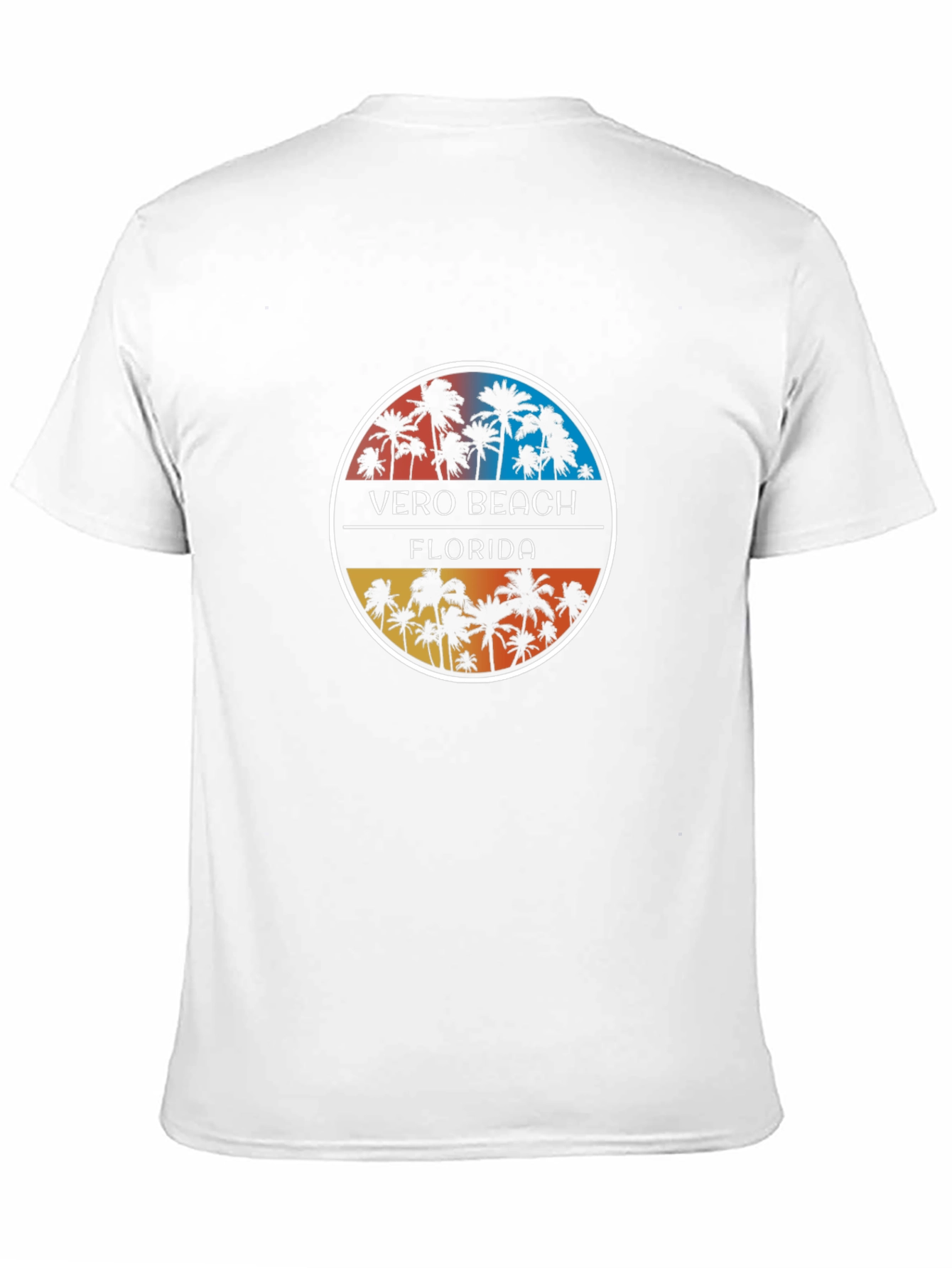 Vero Beach Florida Palm Tree T-Shirt