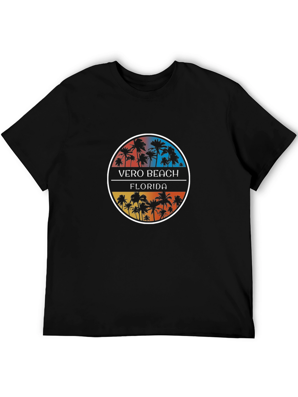 Vero Beach Florida Palm Tree T-Shirt