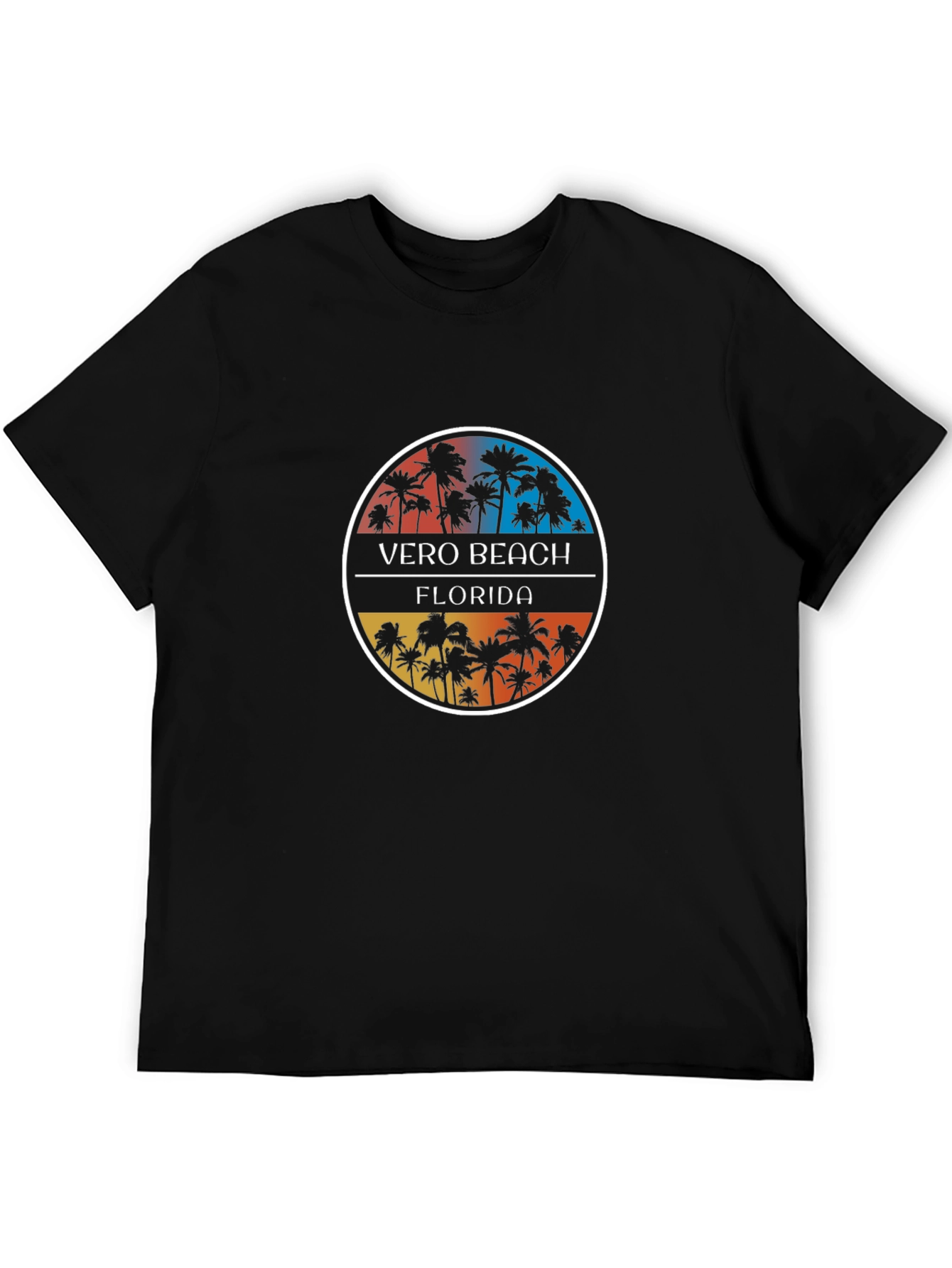 Vero Beach Florida Palm Tree T-Shirt