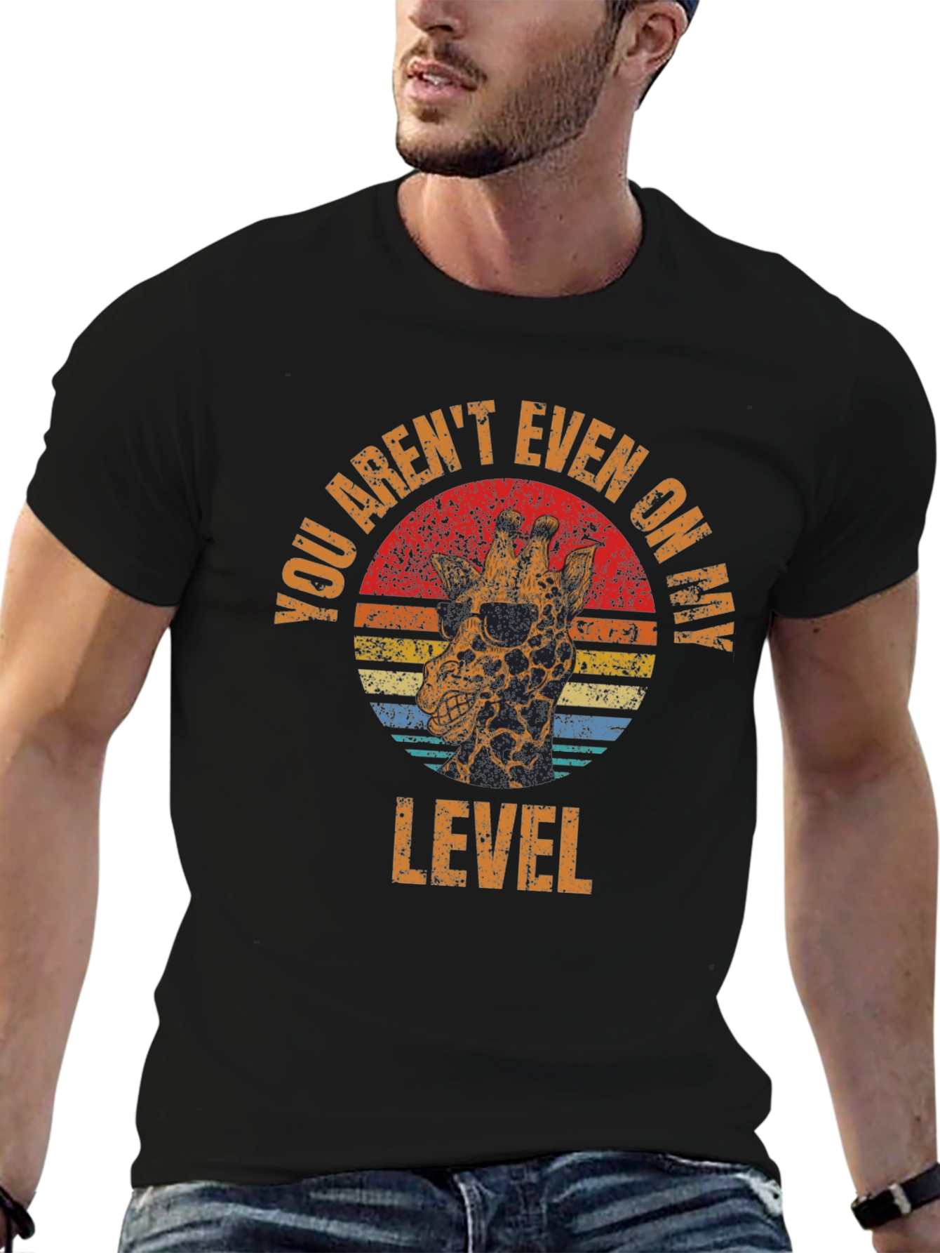Funny Giraffe T-Shirt - You Arent Even on My Level