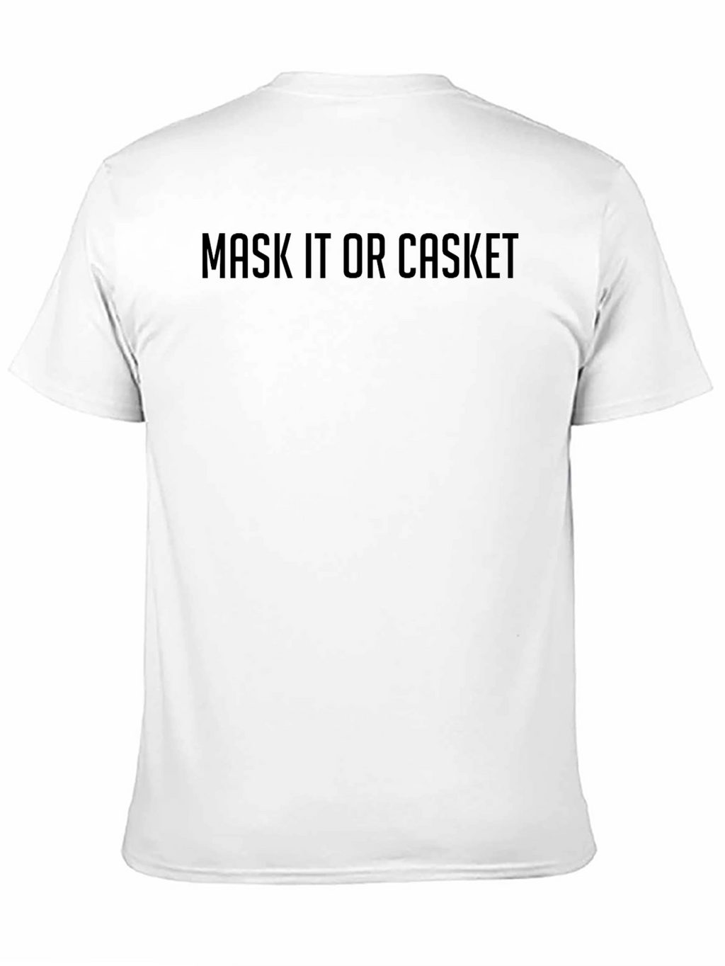 Mask It Or Casket Graphic Tee