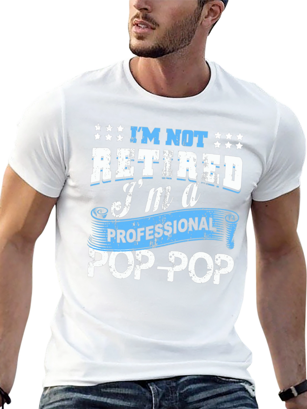 Professional Pop-Pop T-Shirt - Retired Grandfather Gift