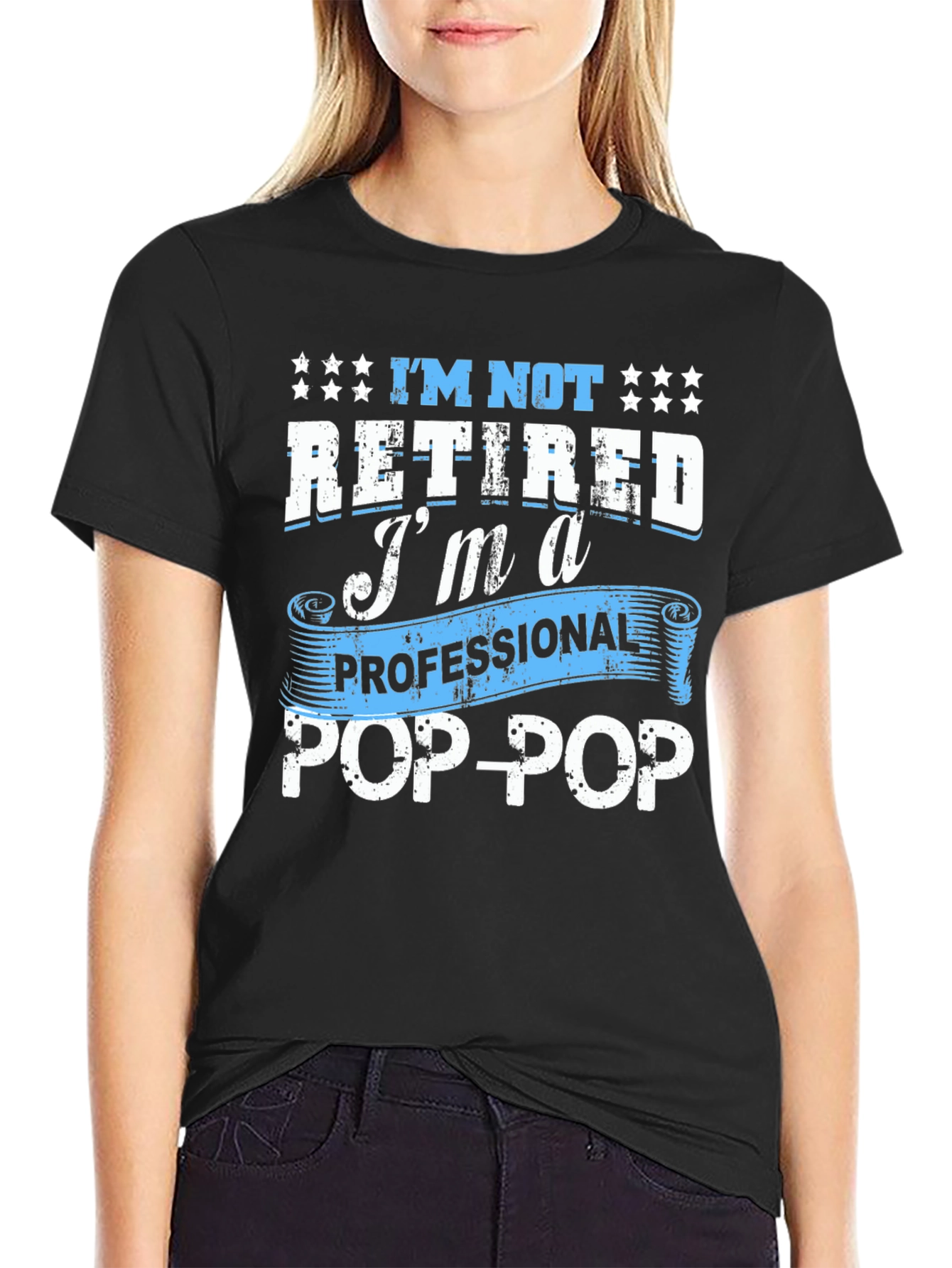 Professional Pop-Pop T-Shirt - Retired Grandfather Gift