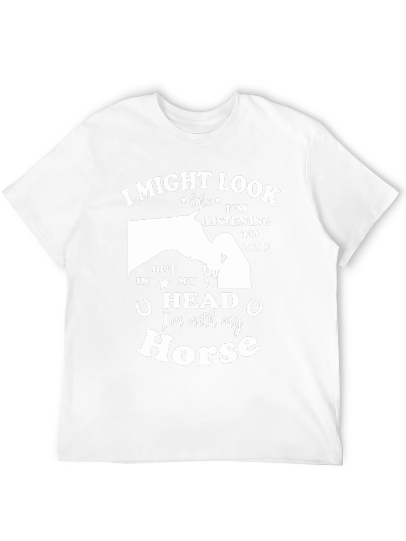 Im With My Horse Graphic T-Shirt