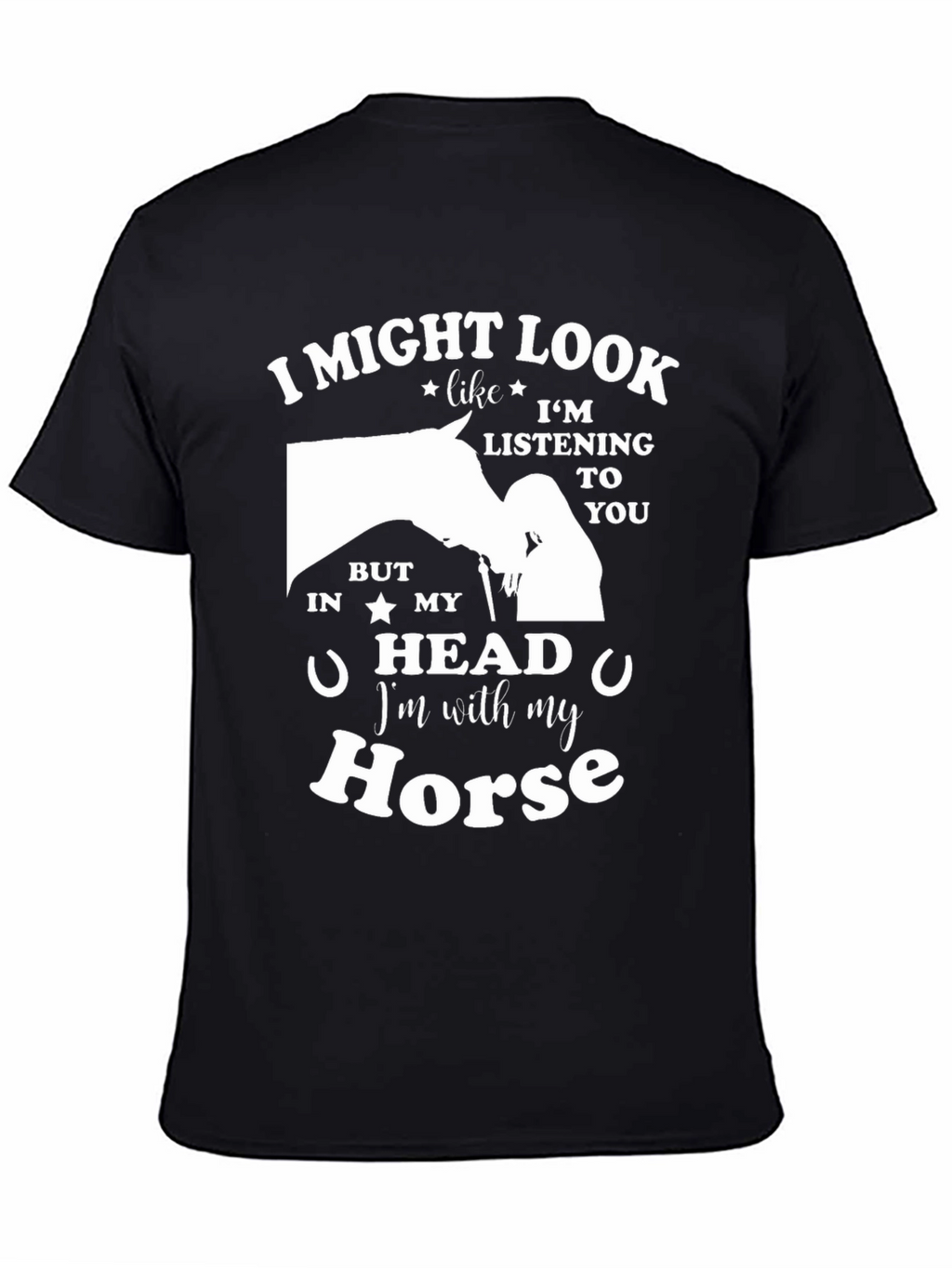 Im With My Horse Graphic T-Shirt