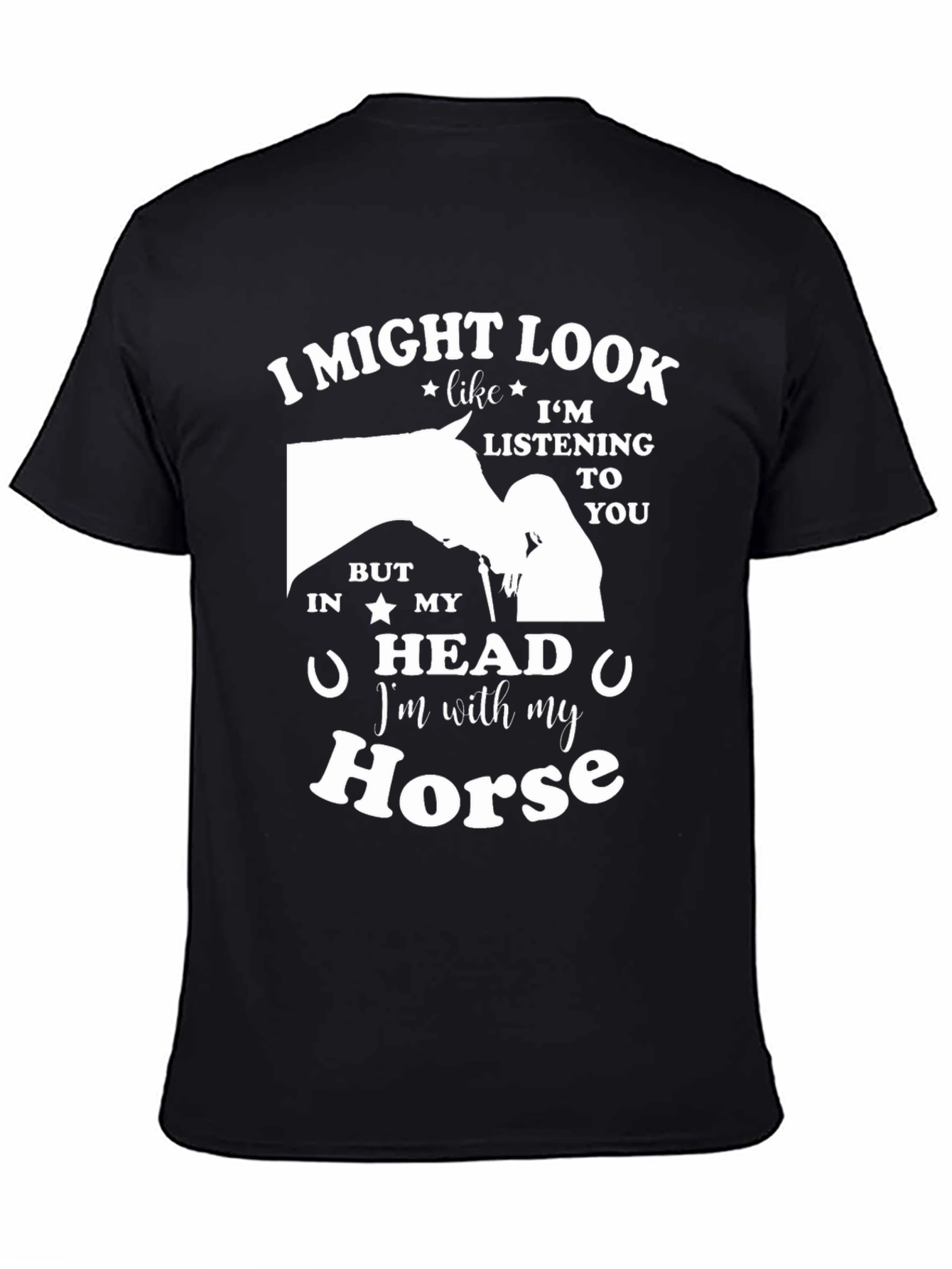 Im With My Horse Graphic T-Shirt