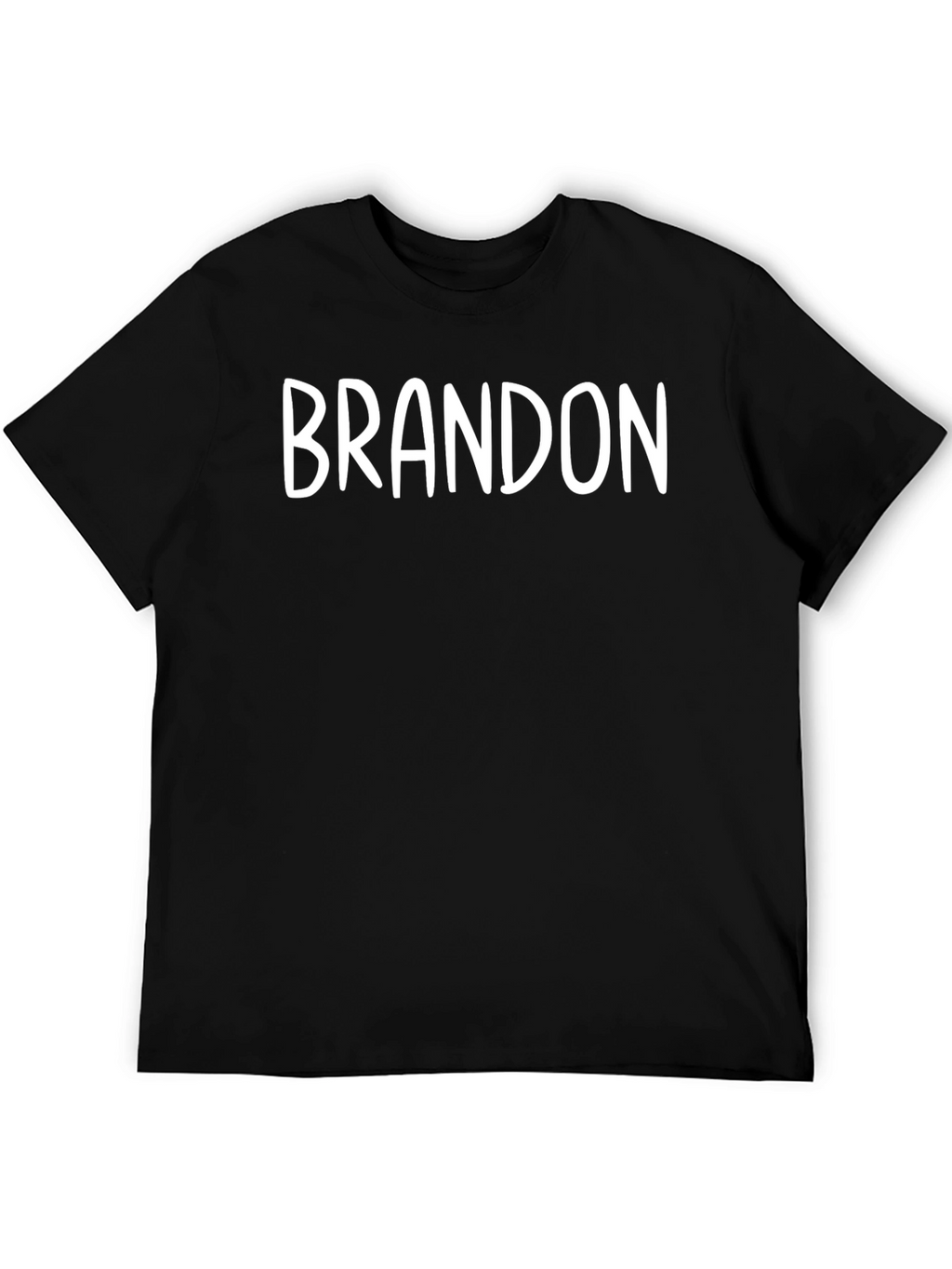 Brandon T-Shirt - Black Crew Neck Tee