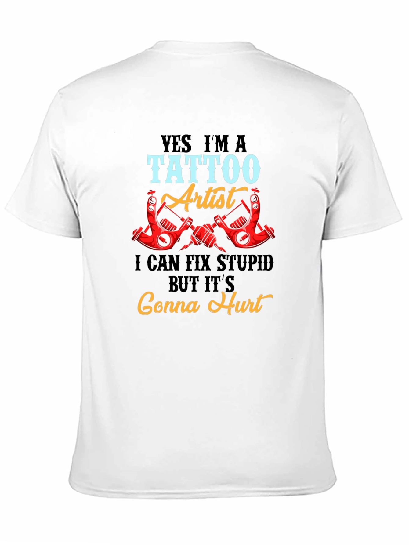 Tattoo Artist Graphic T-Shirt - Funny Tattoo Design