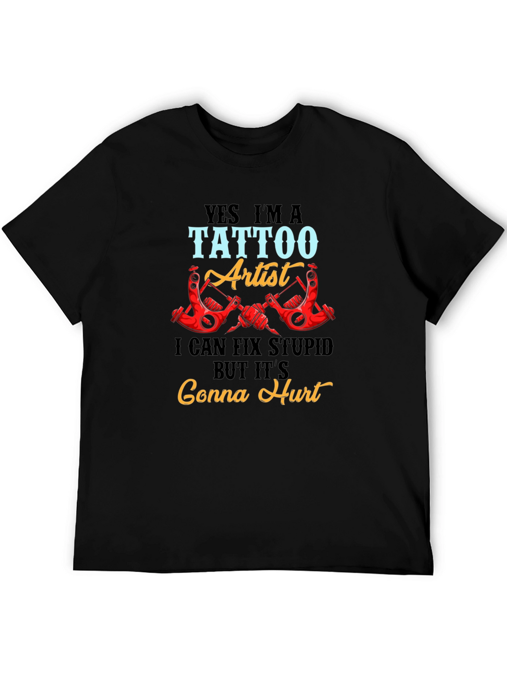 Tattoo Artist Graphic T-Shirt - Funny Tattoo Design