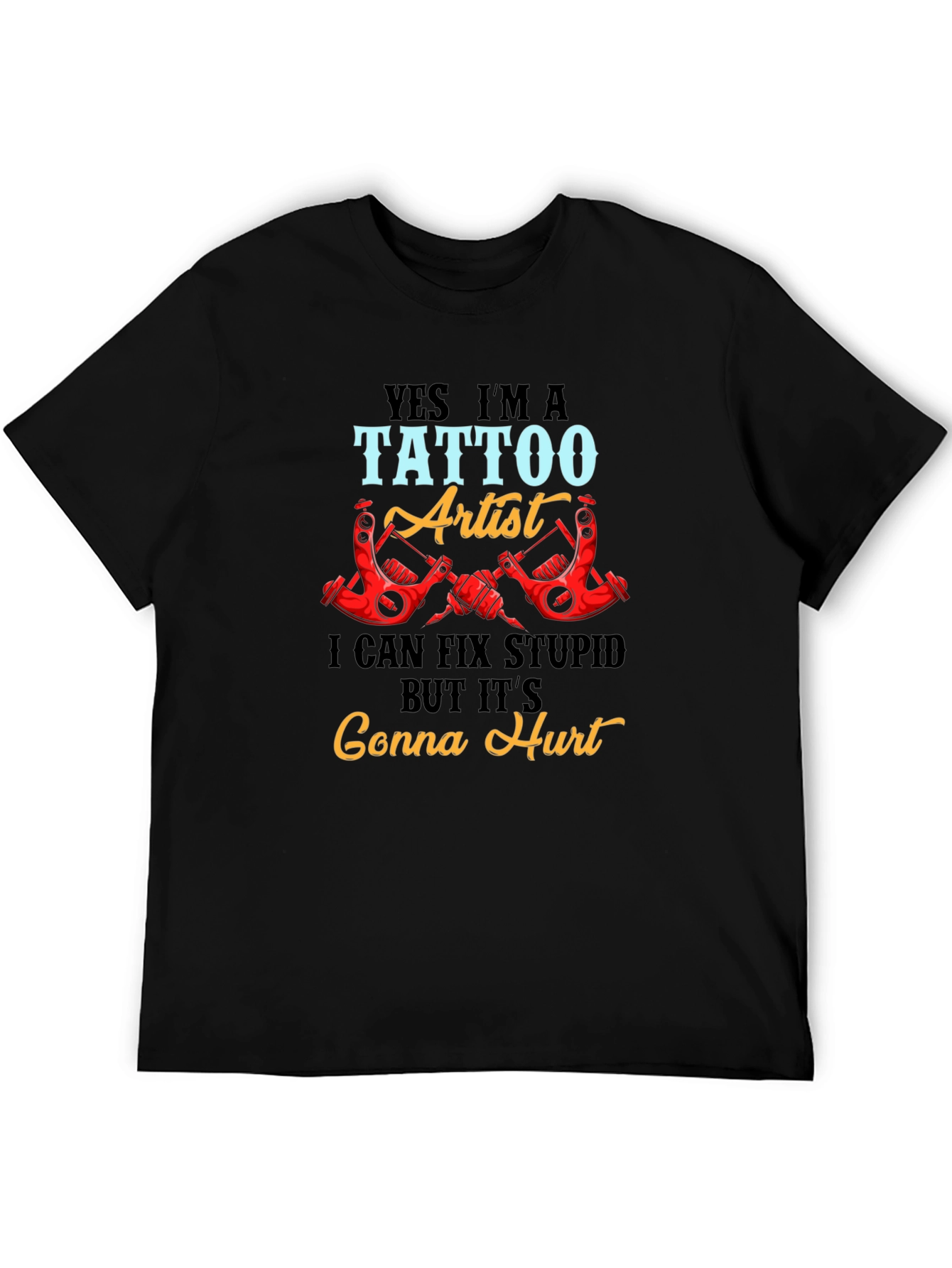Tattoo Artist Graphic T-Shirt - Funny Tattoo Design