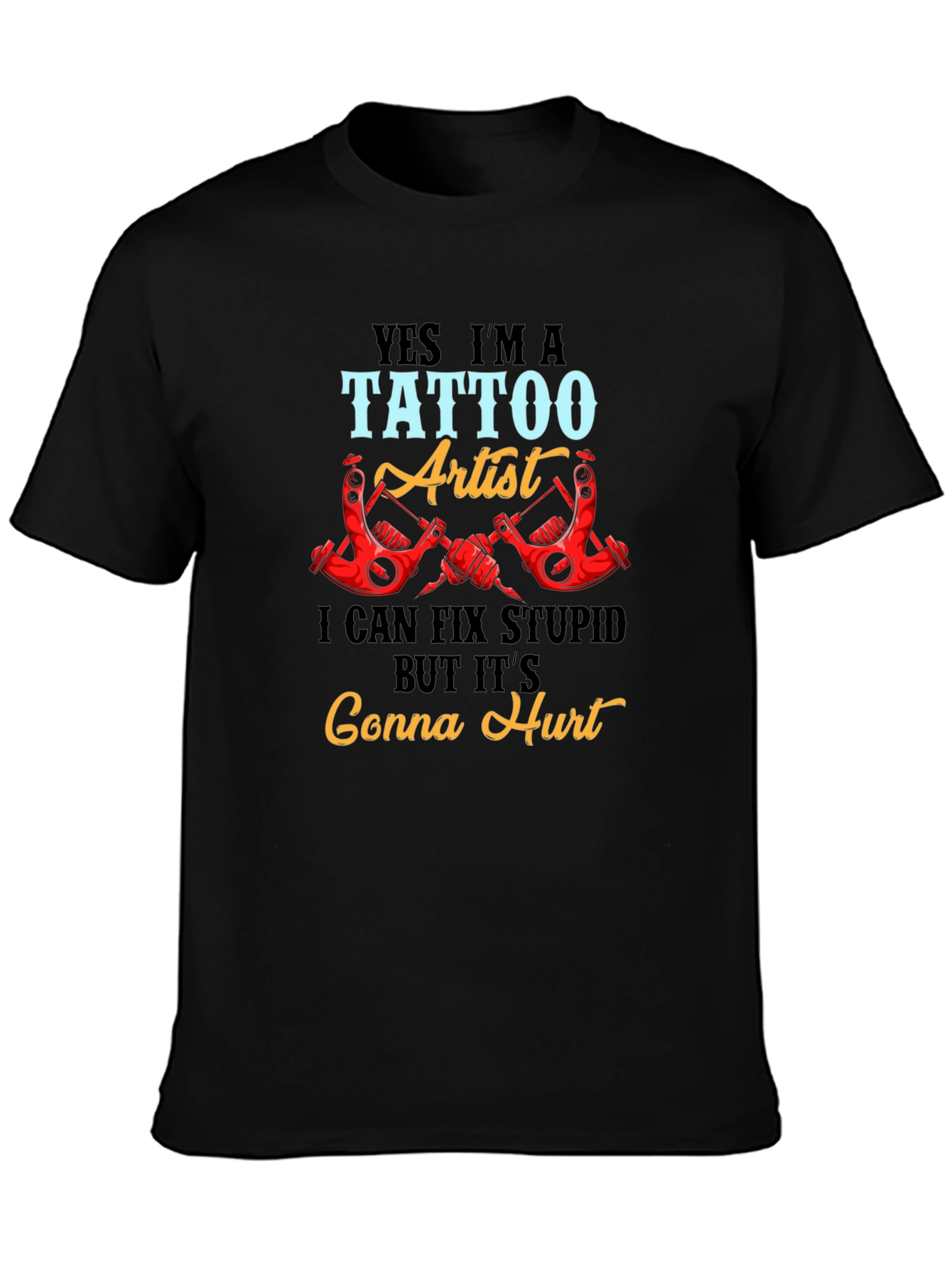 Tattoo Artist Graphic T-Shirt - Funny Tattoo Design