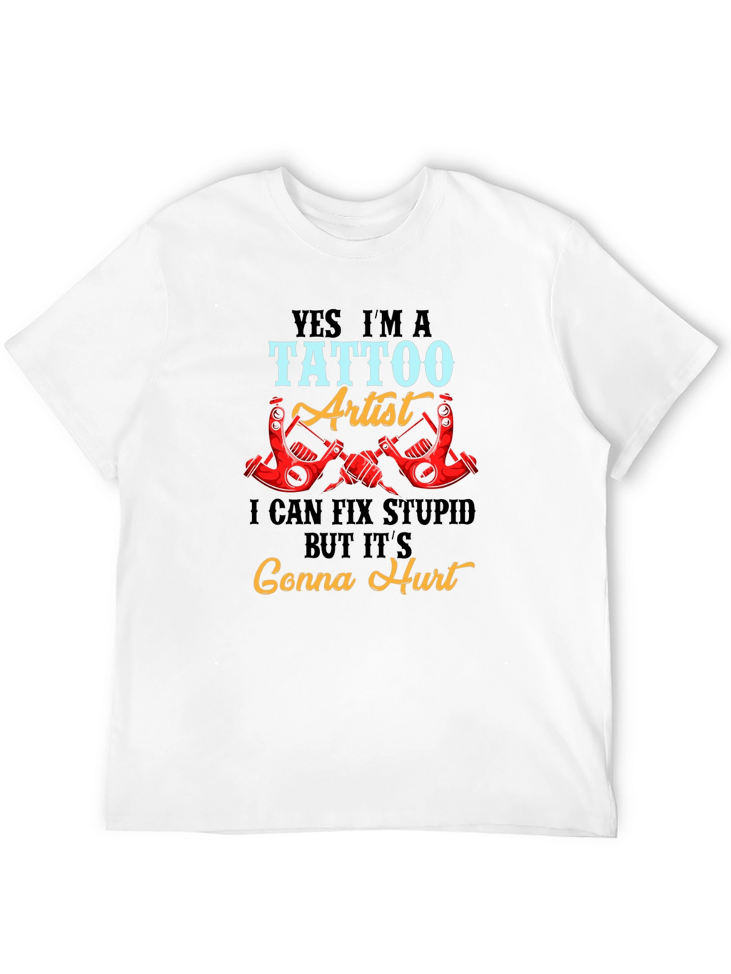 Tattoo Artist Graphic T-Shirt - Funny Tattoo Design