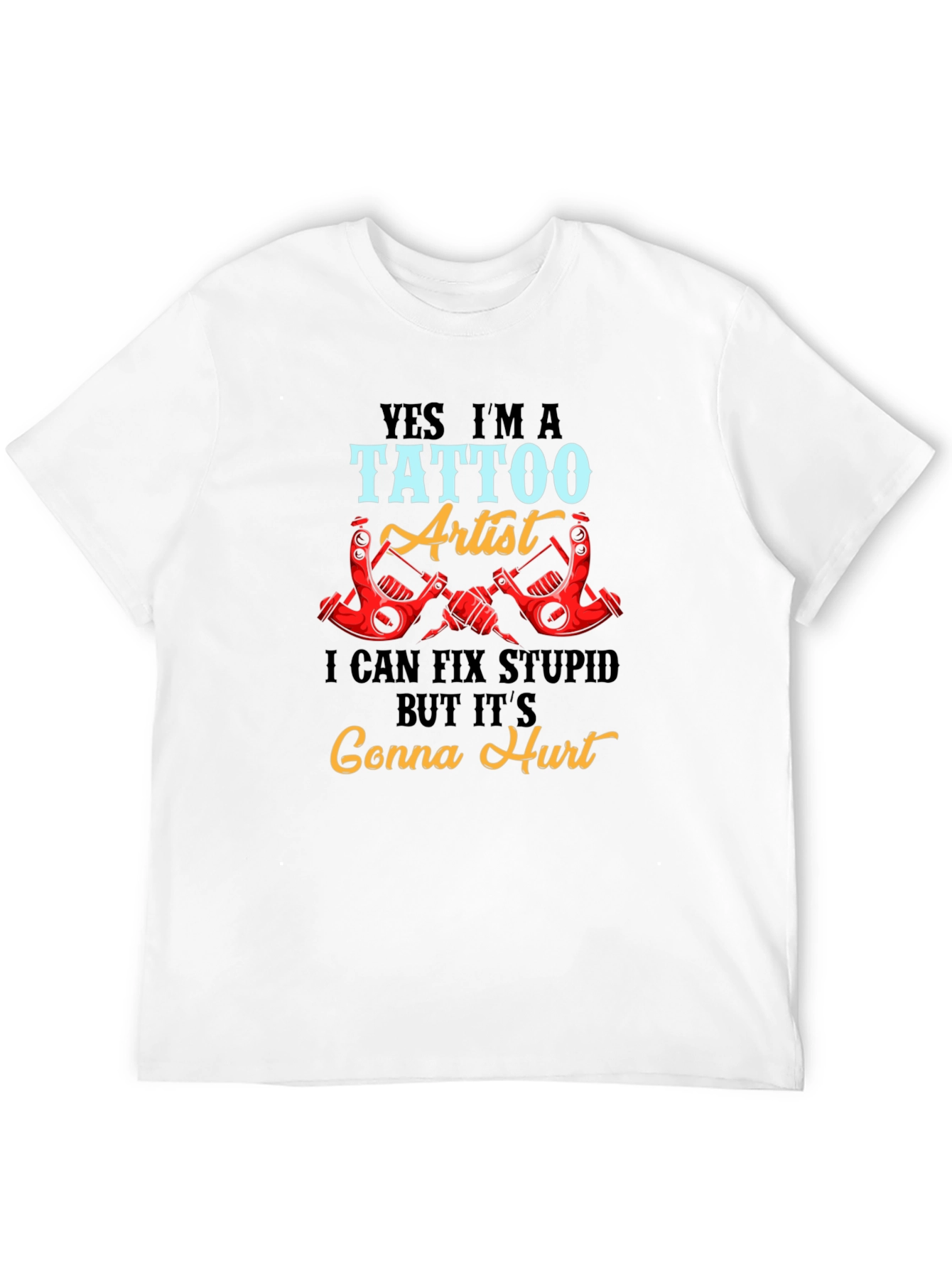 Tattoo Artist Graphic T-Shirt - Funny Tattoo Design