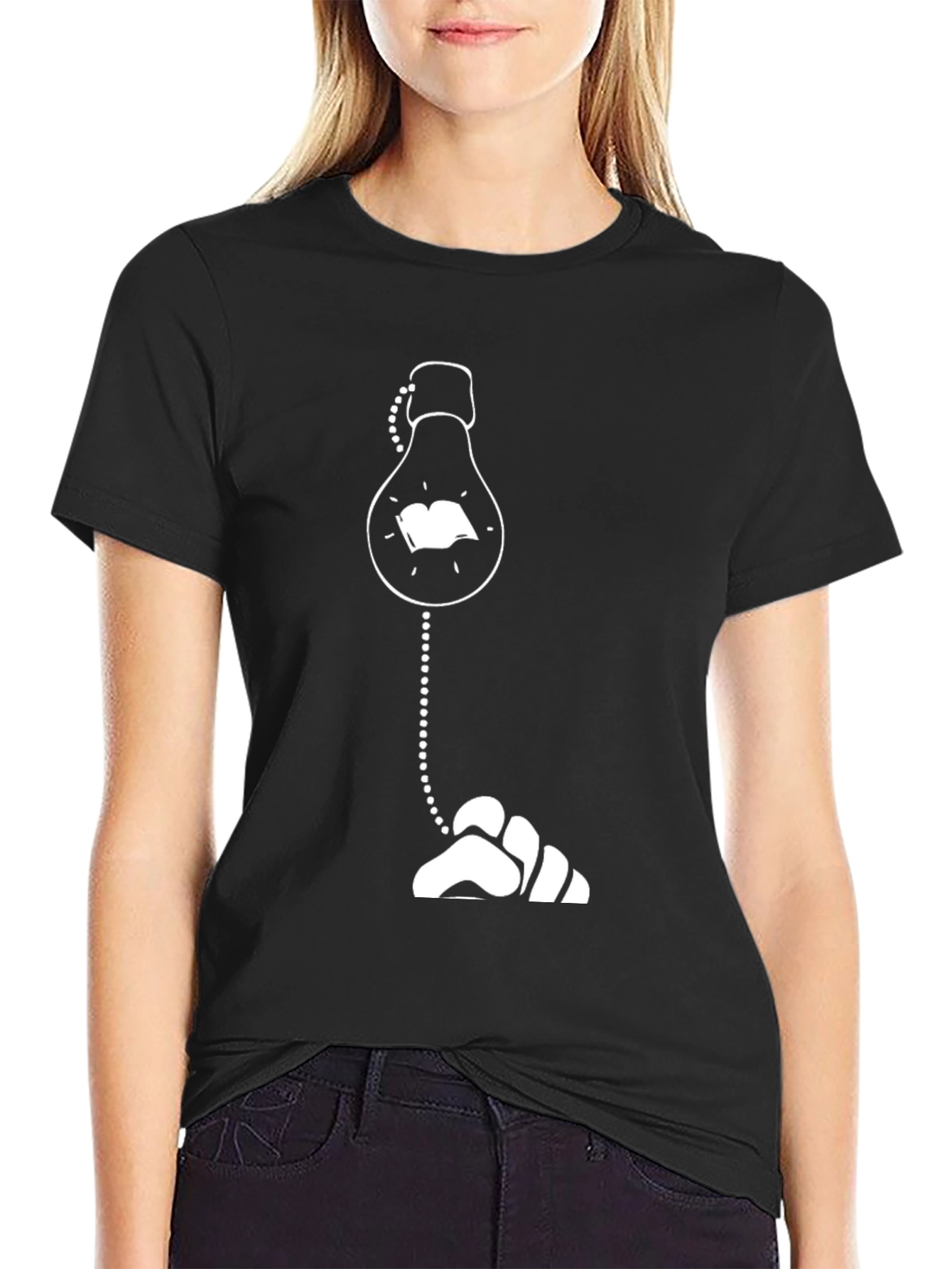 Illuminated Knowledge T-Shirt - Black