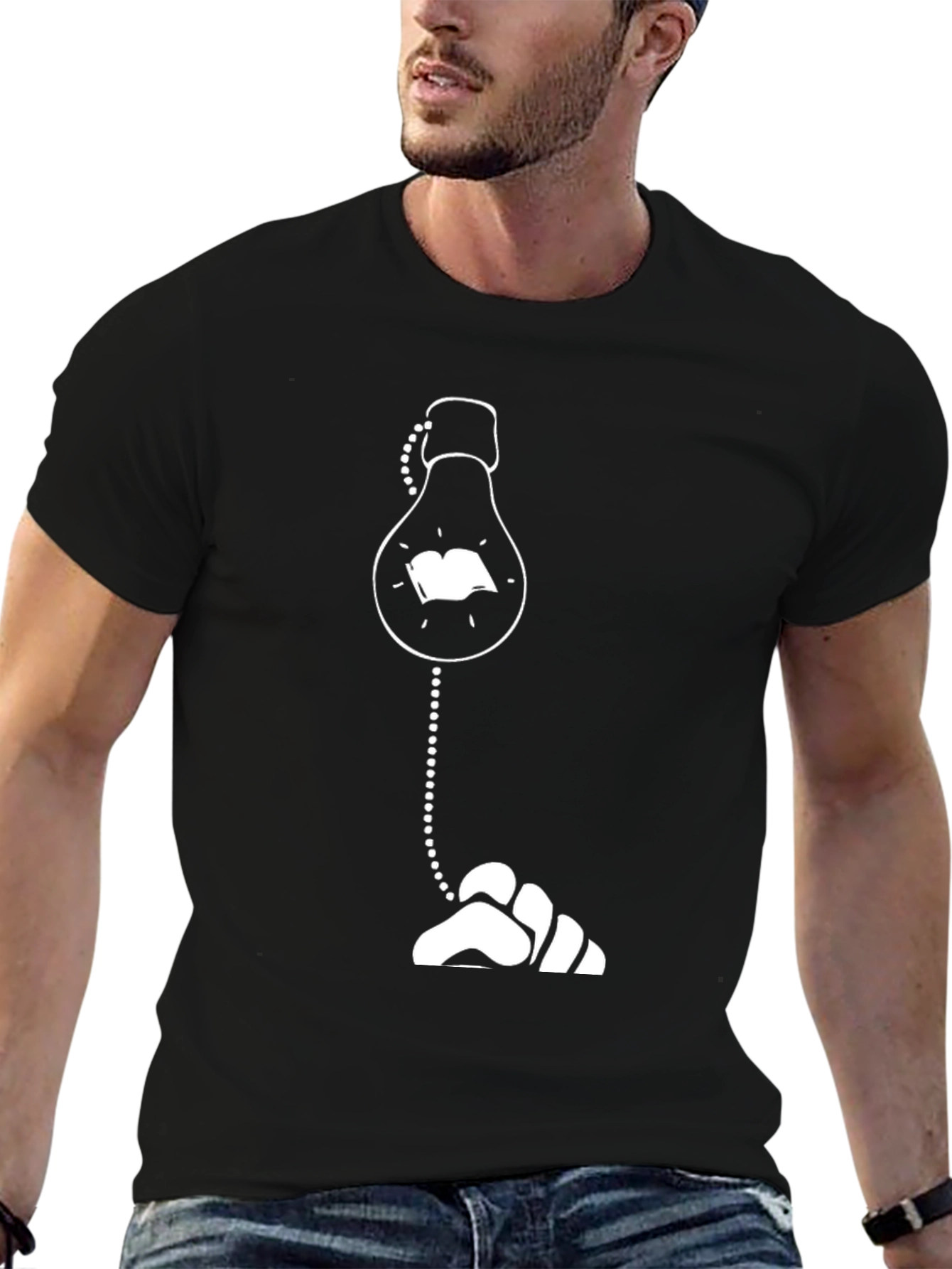 Illuminated Knowledge T-Shirt - Black