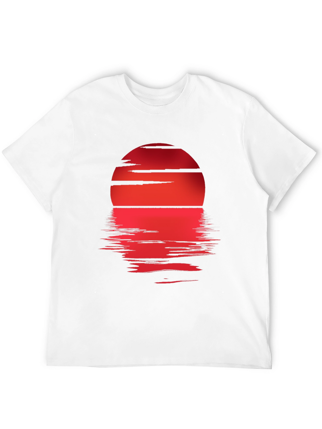Sunset Reflection Graphic Tee - Stylish Casual Wear
