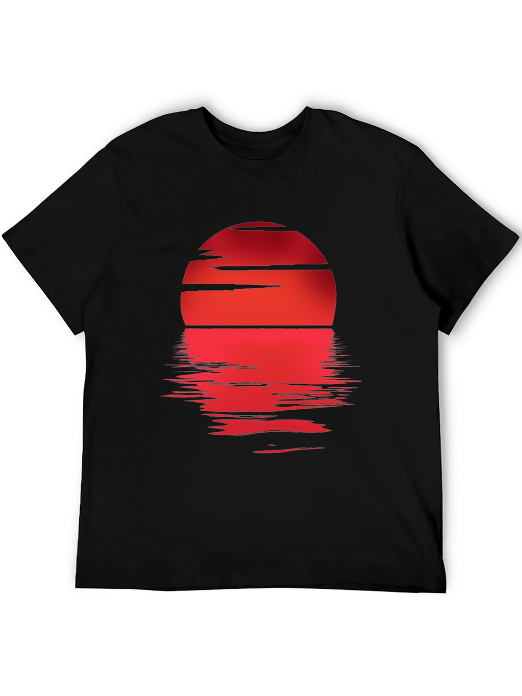 Sunset Reflection Graphic Tee - Stylish Casual Wear