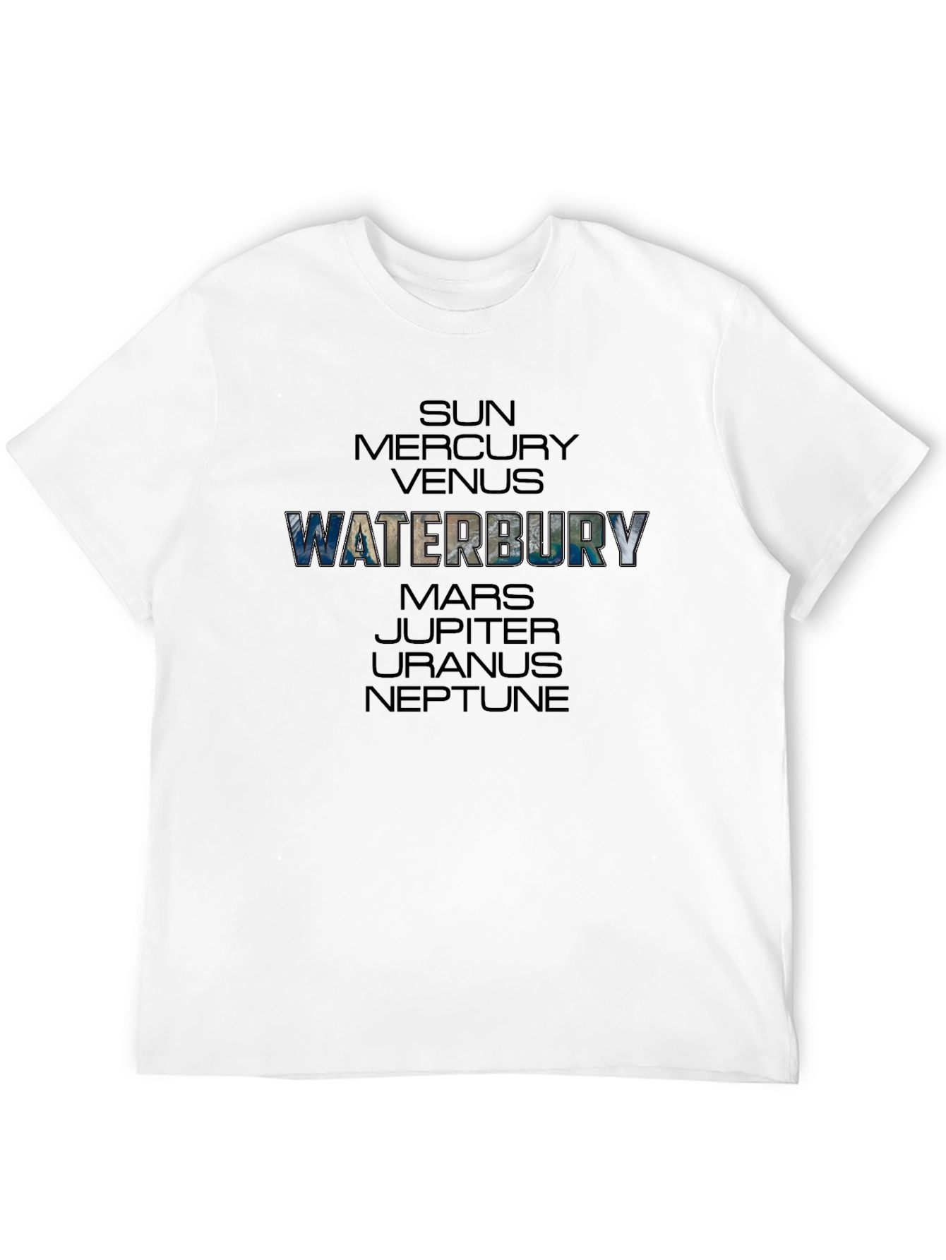 Waterbury Planets T-Shirt