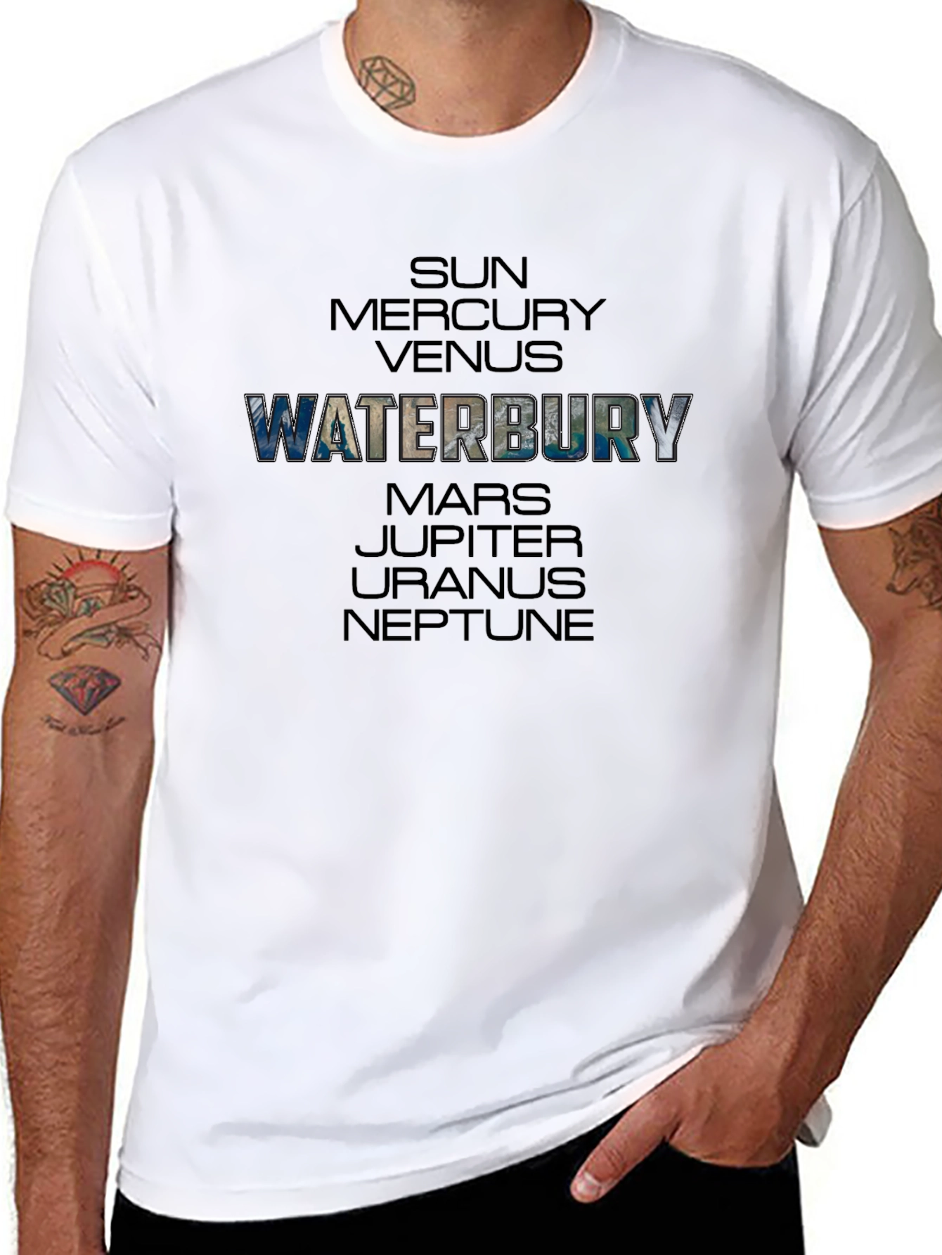 Waterbury Planets T-Shirt