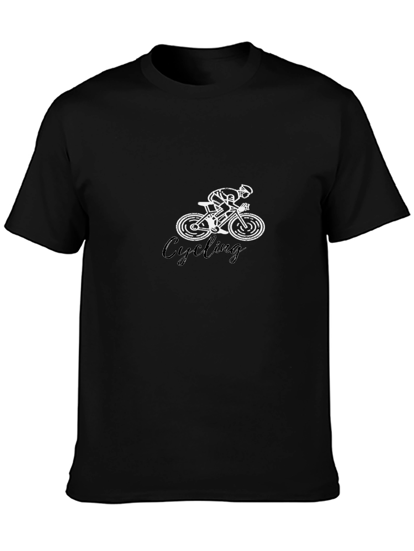 Cycling Graphic Print T-Shirt