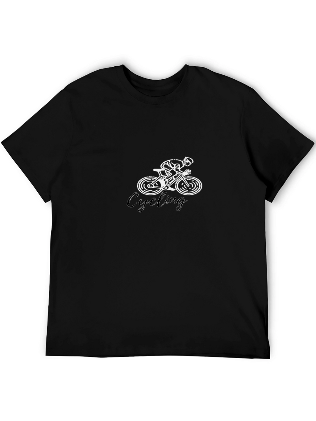 Cycling Graphic Print T-Shirt
