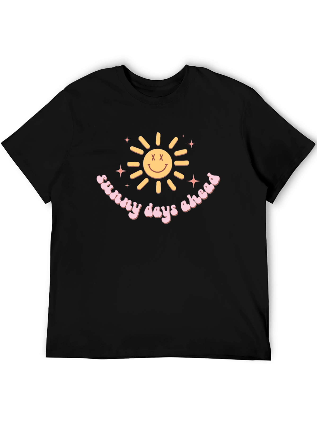 Sunny Days Ahead Black T-Shirt