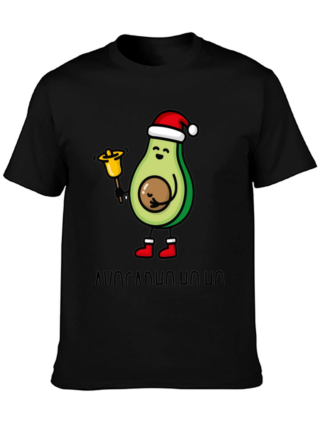 Festive Avocado Christmas T-Shirt