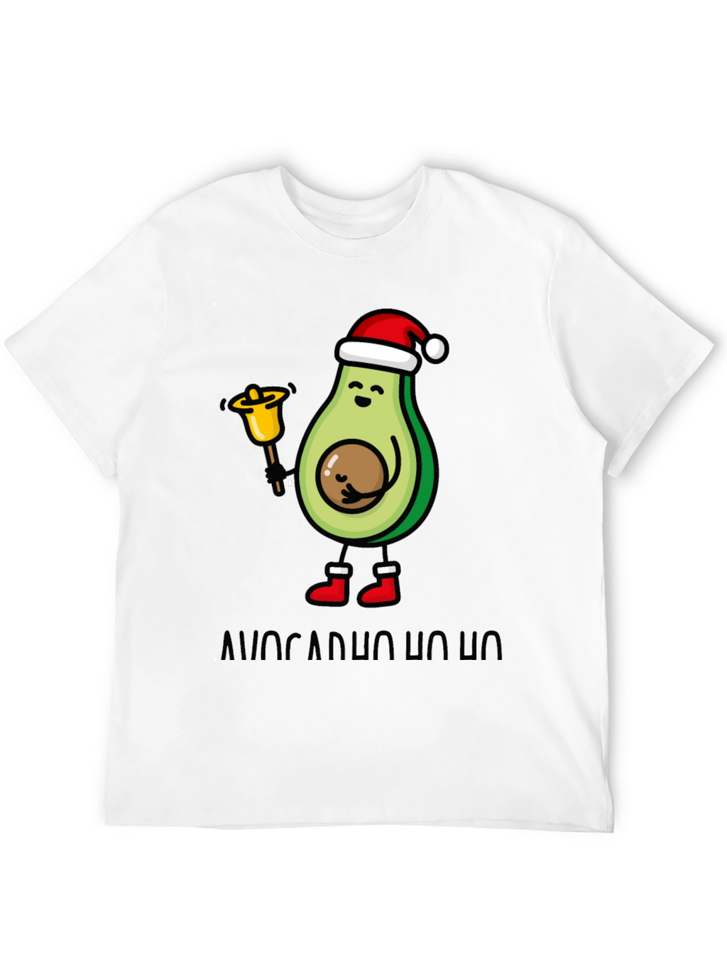 Festive Avocado Christmas T-Shirt