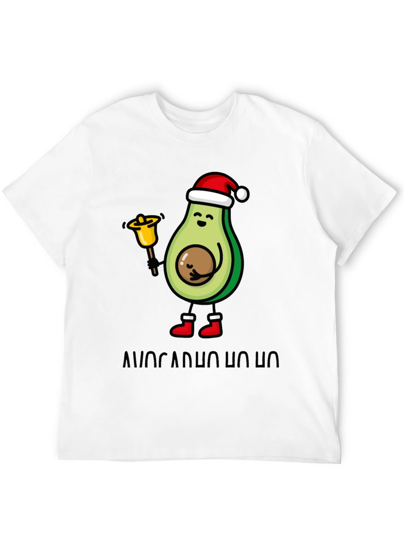 Festive Avocado Christmas T-Shirt