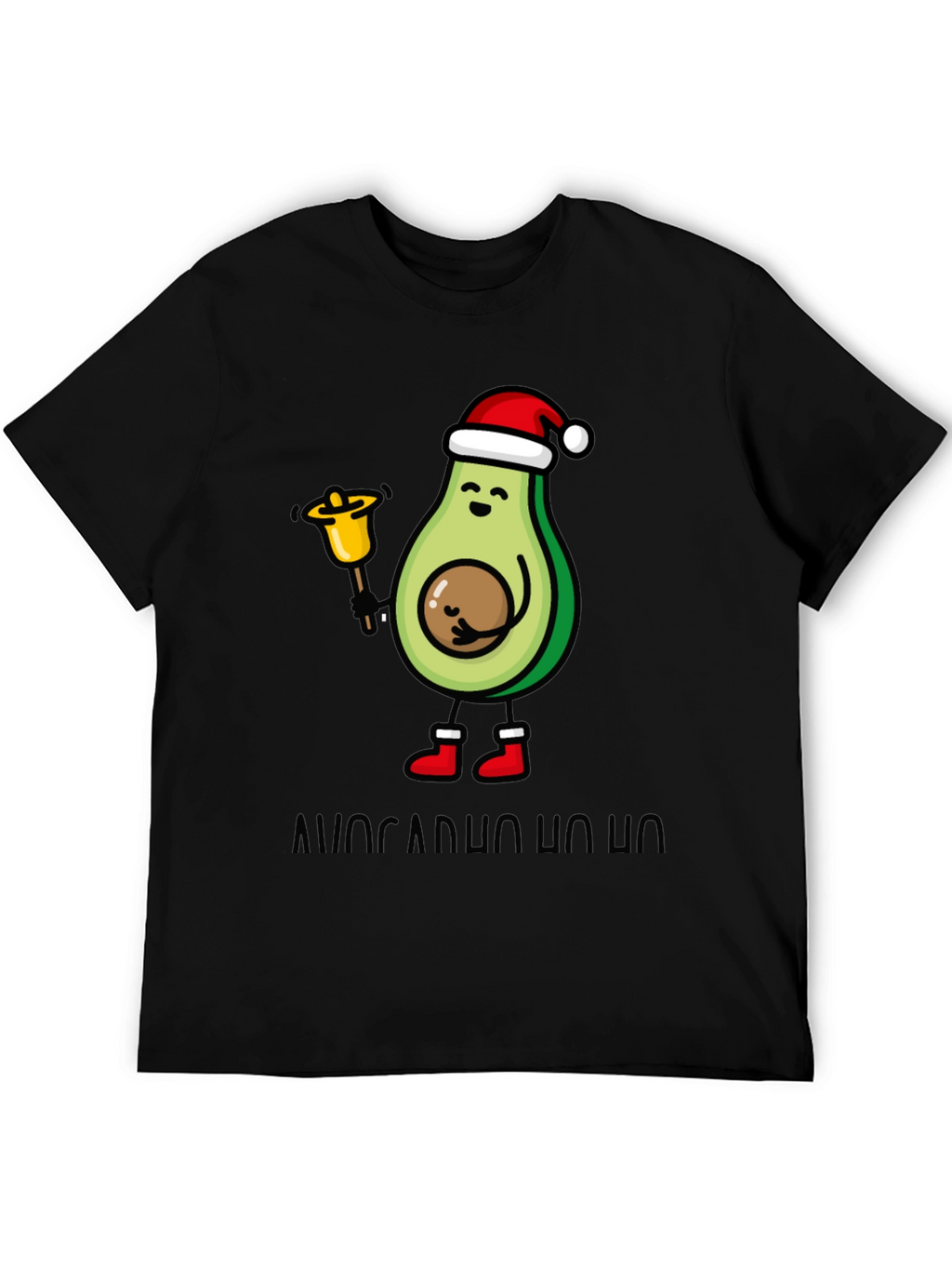 Festive Avocado Christmas T-Shirt
