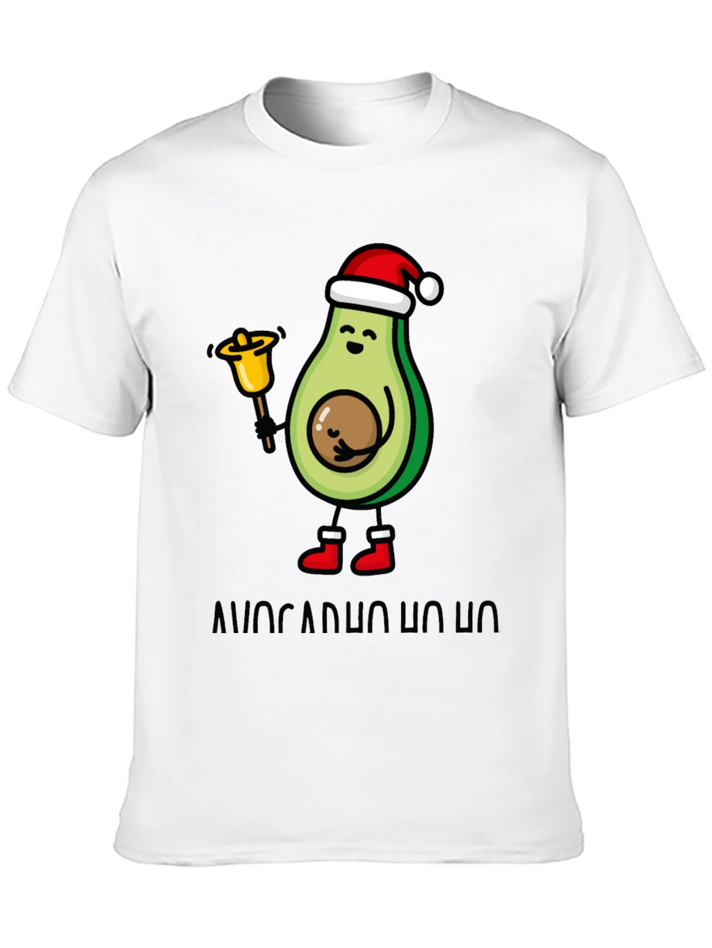 Festive Avocado Christmas T-Shirt