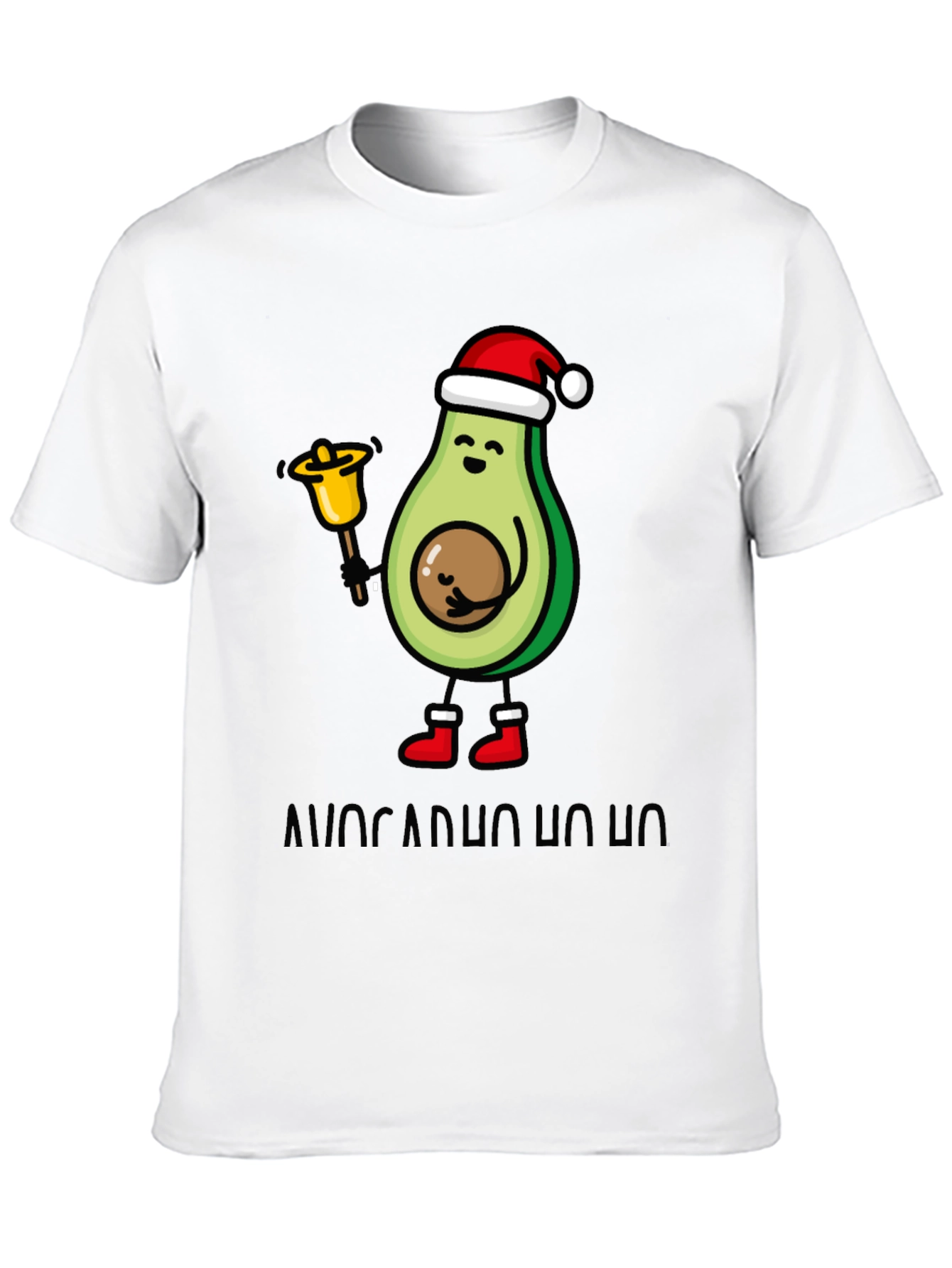 Festive Avocado Christmas T-Shirt