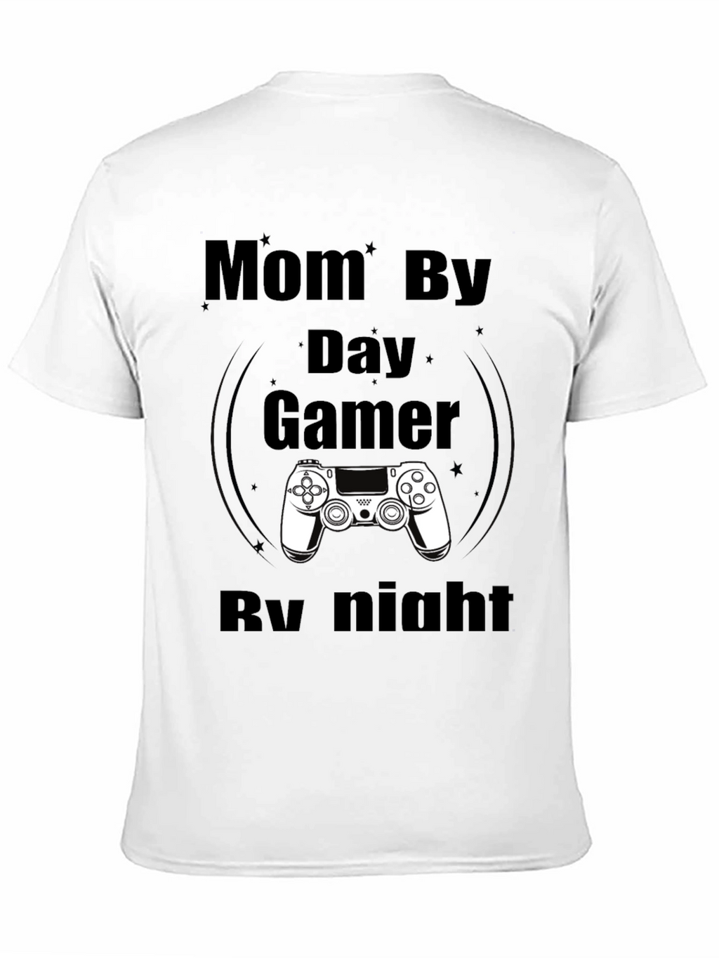 Mom By Day Gamer By Night Graphic Tee