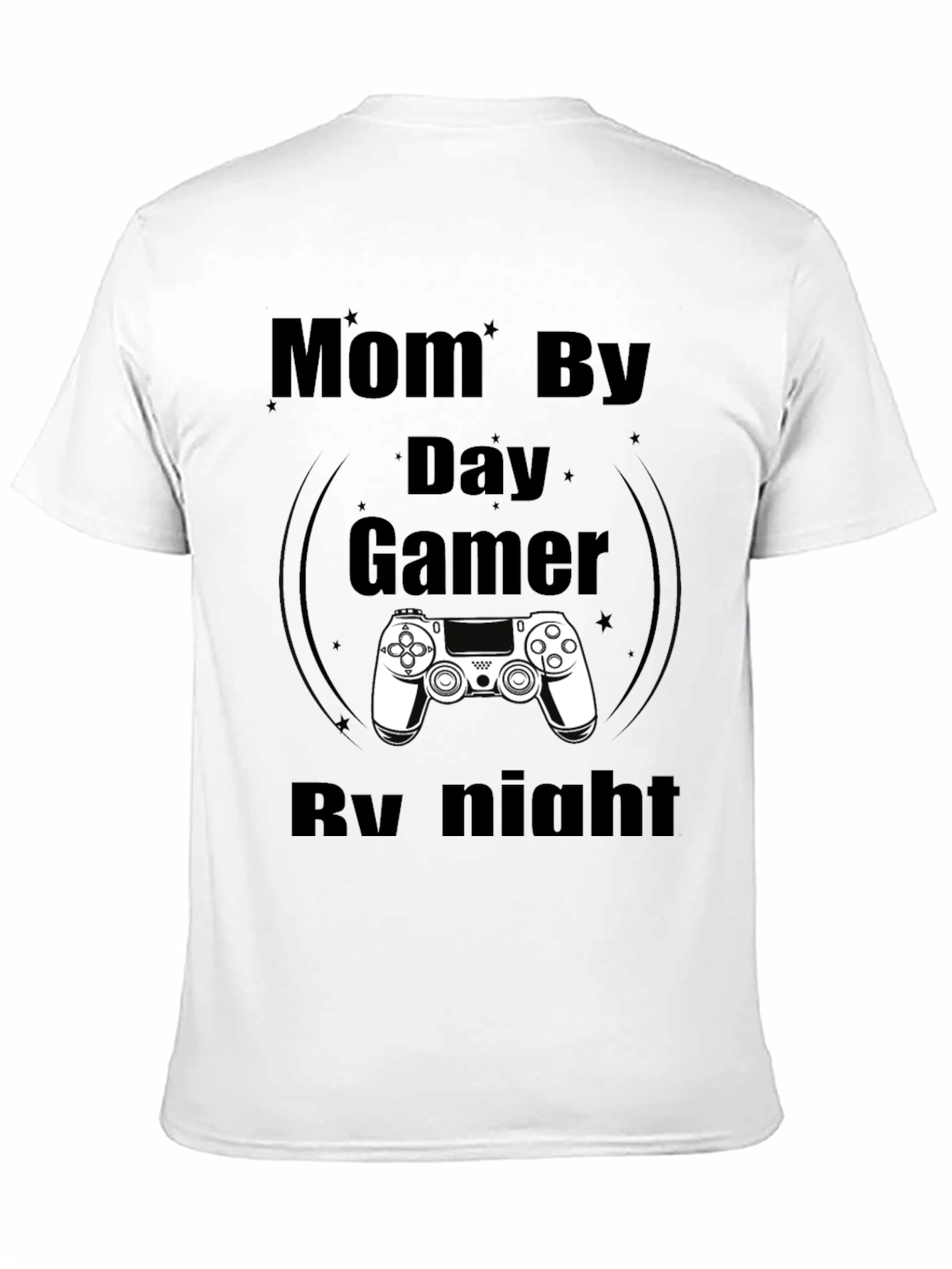 Mom By Day Gamer By Night Graphic Tee