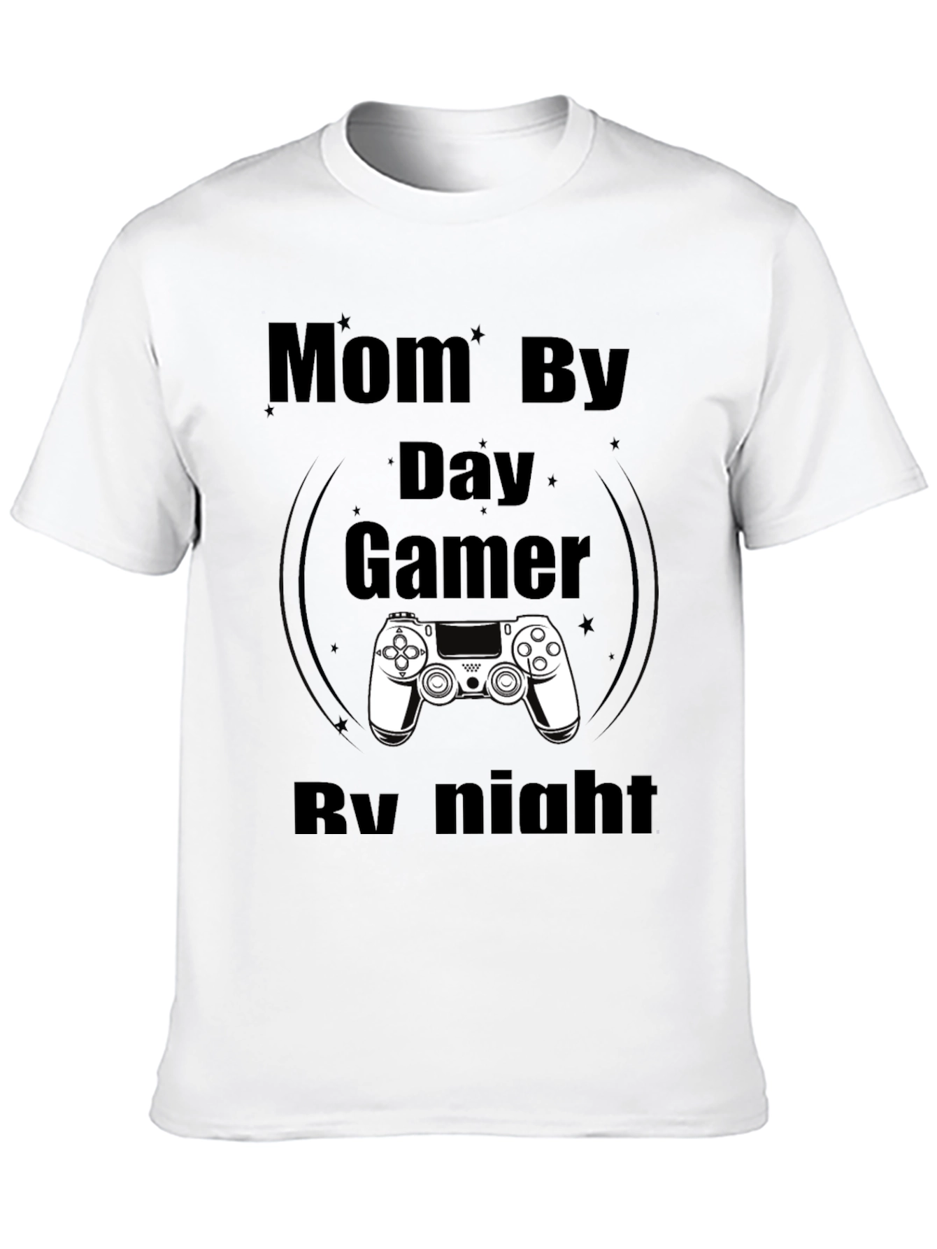 Mom By Day Gamer By Night Graphic Tee