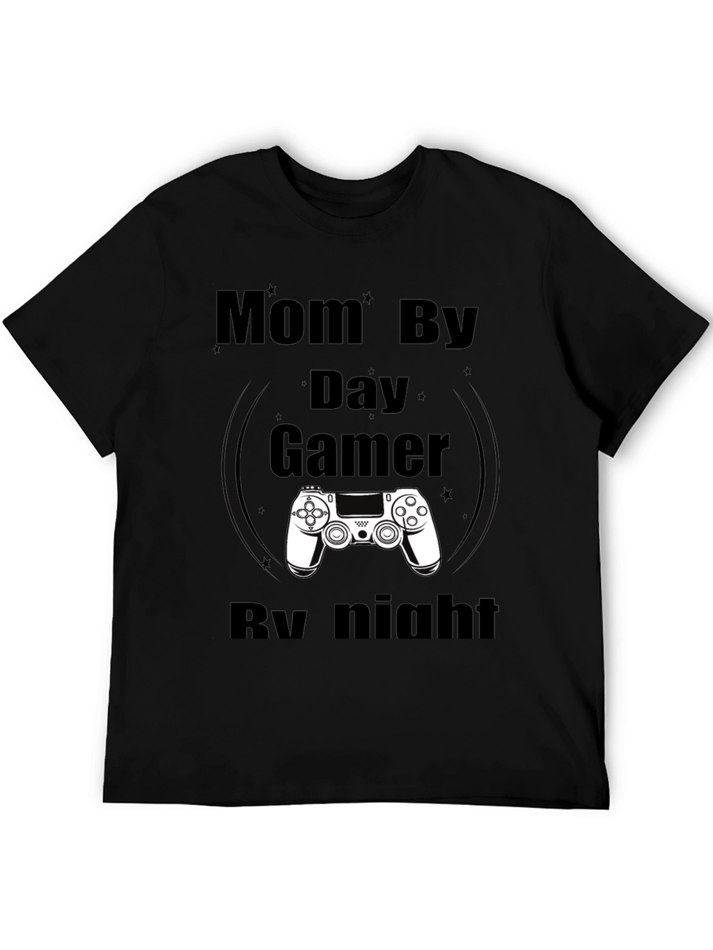 Mom By Day Gamer By Night Graphic Tee