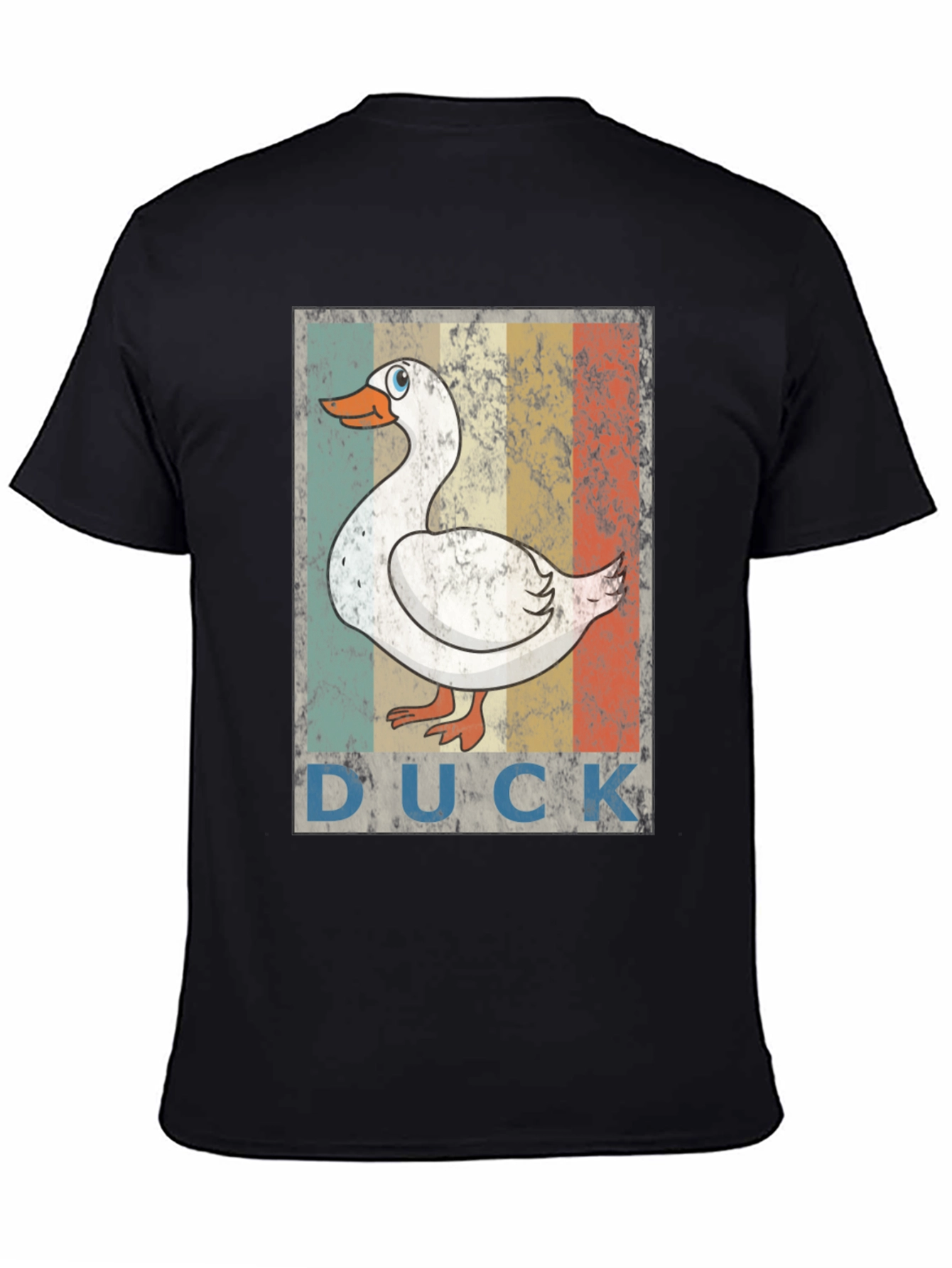 Retro Duck Graphic T-Shirt - Vintage Style Tee
