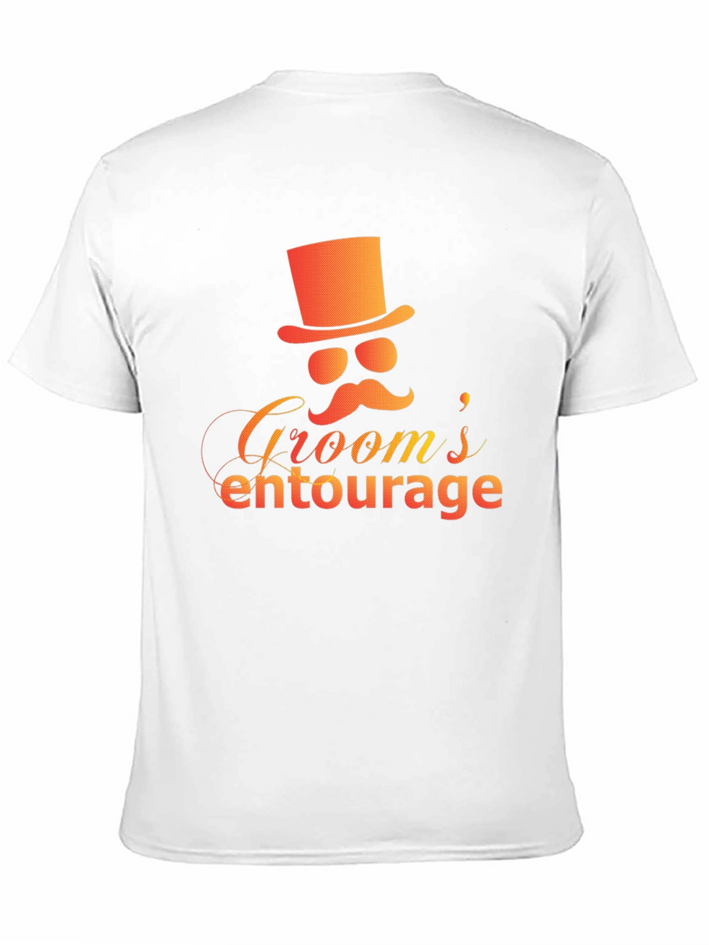 Grooms Entourage Black Graphic Tee