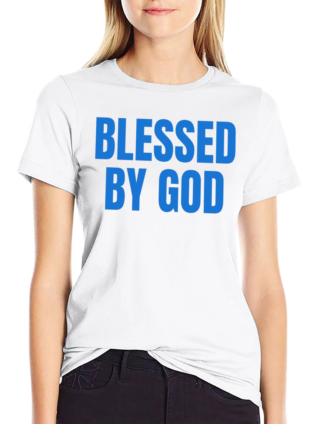 Blessed By God Graphic T-Shirt - Christian Apparel