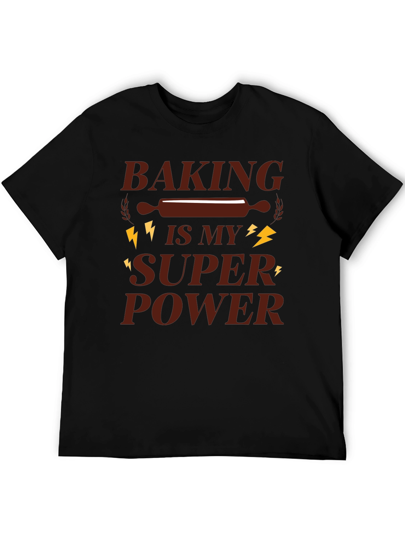 Baking Is My Super Power Graphic T-Shirt