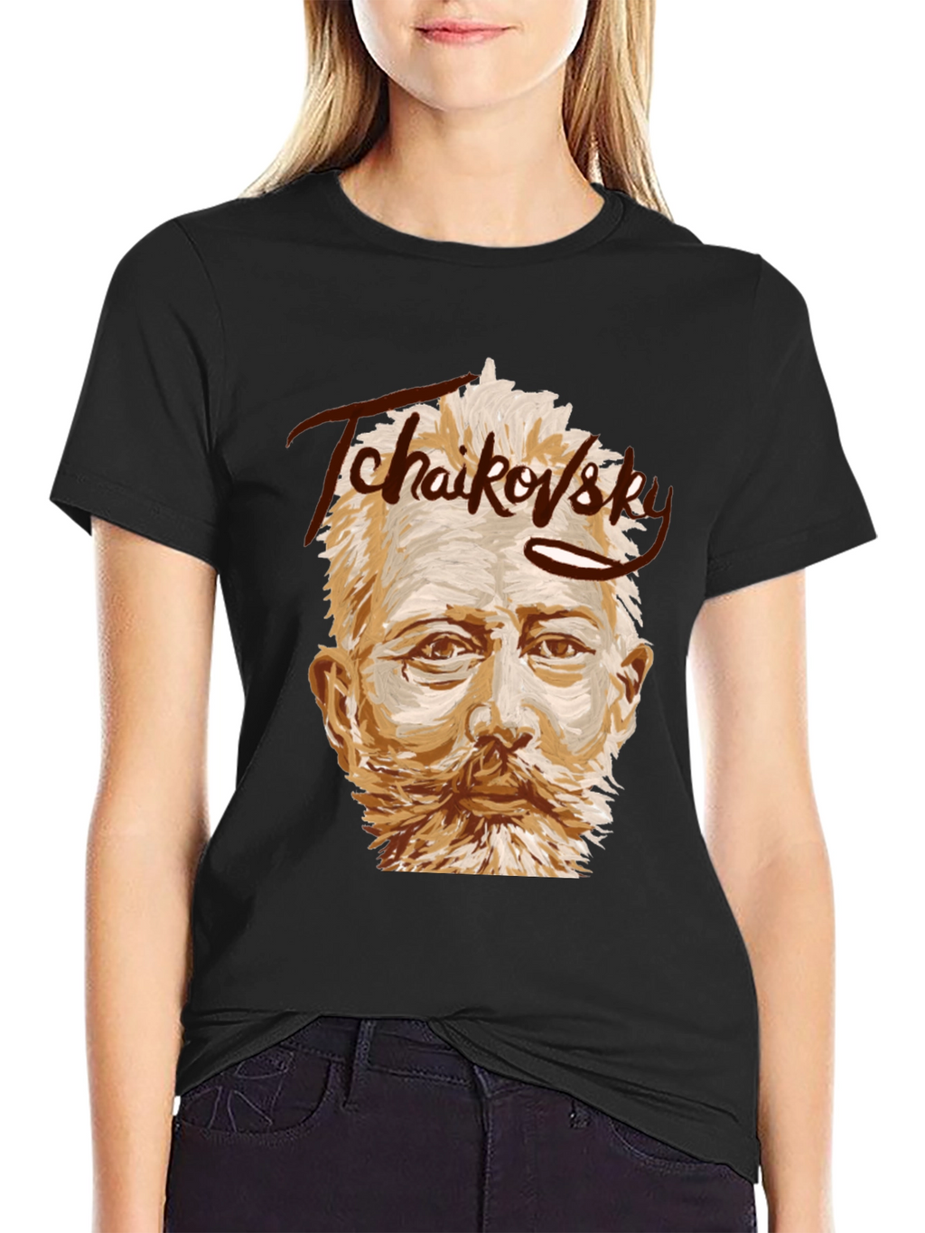 Tchaikovsky Portrait Graphic Tee