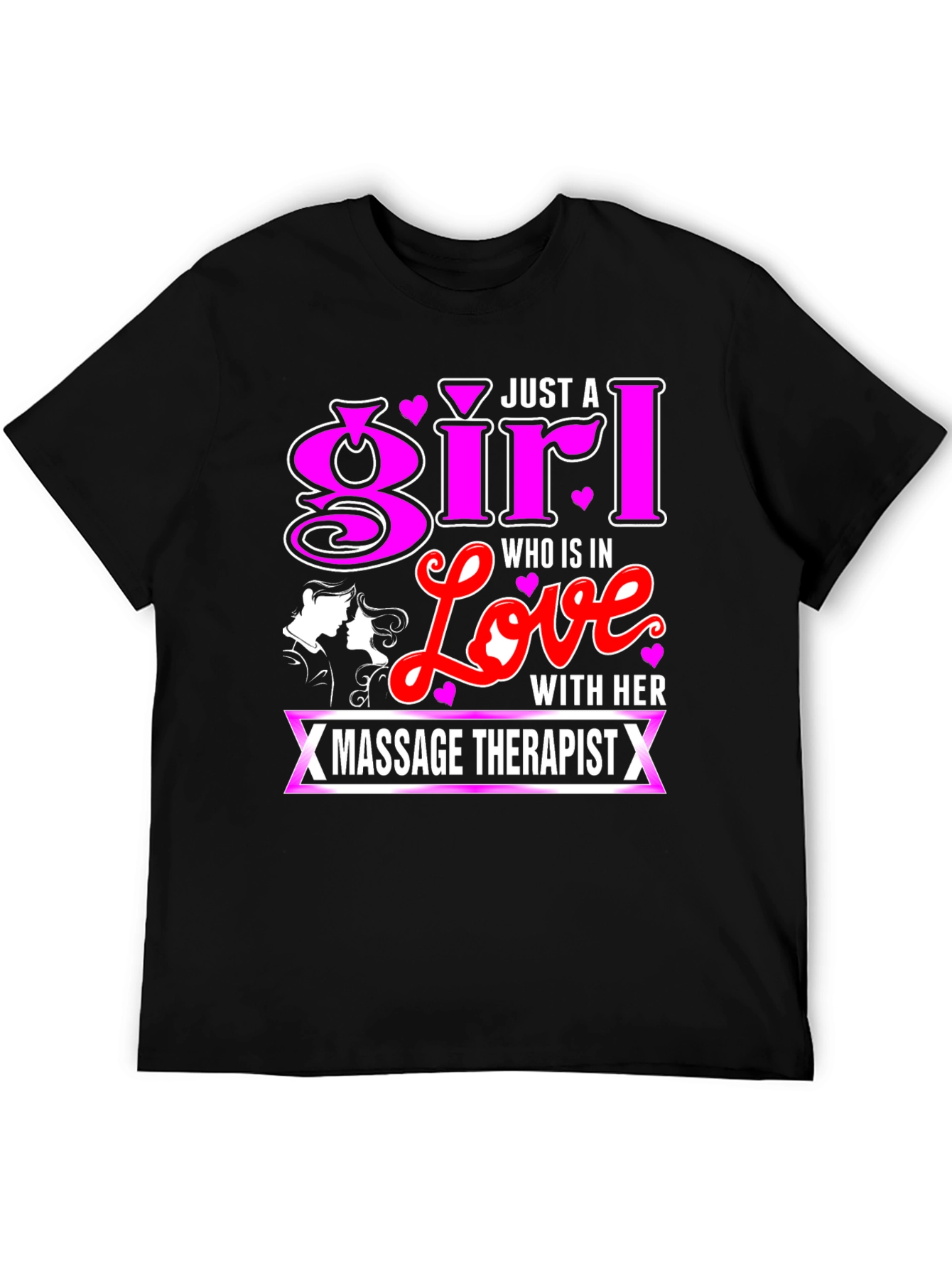 Girl in Love Massage Therapist T-Shirt