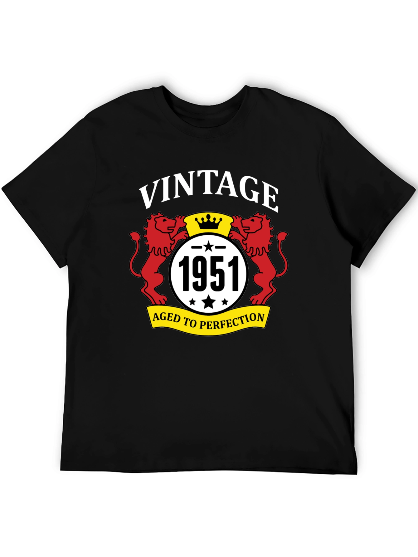 Vintage 1951 Aged To Perfection Graphic Tee