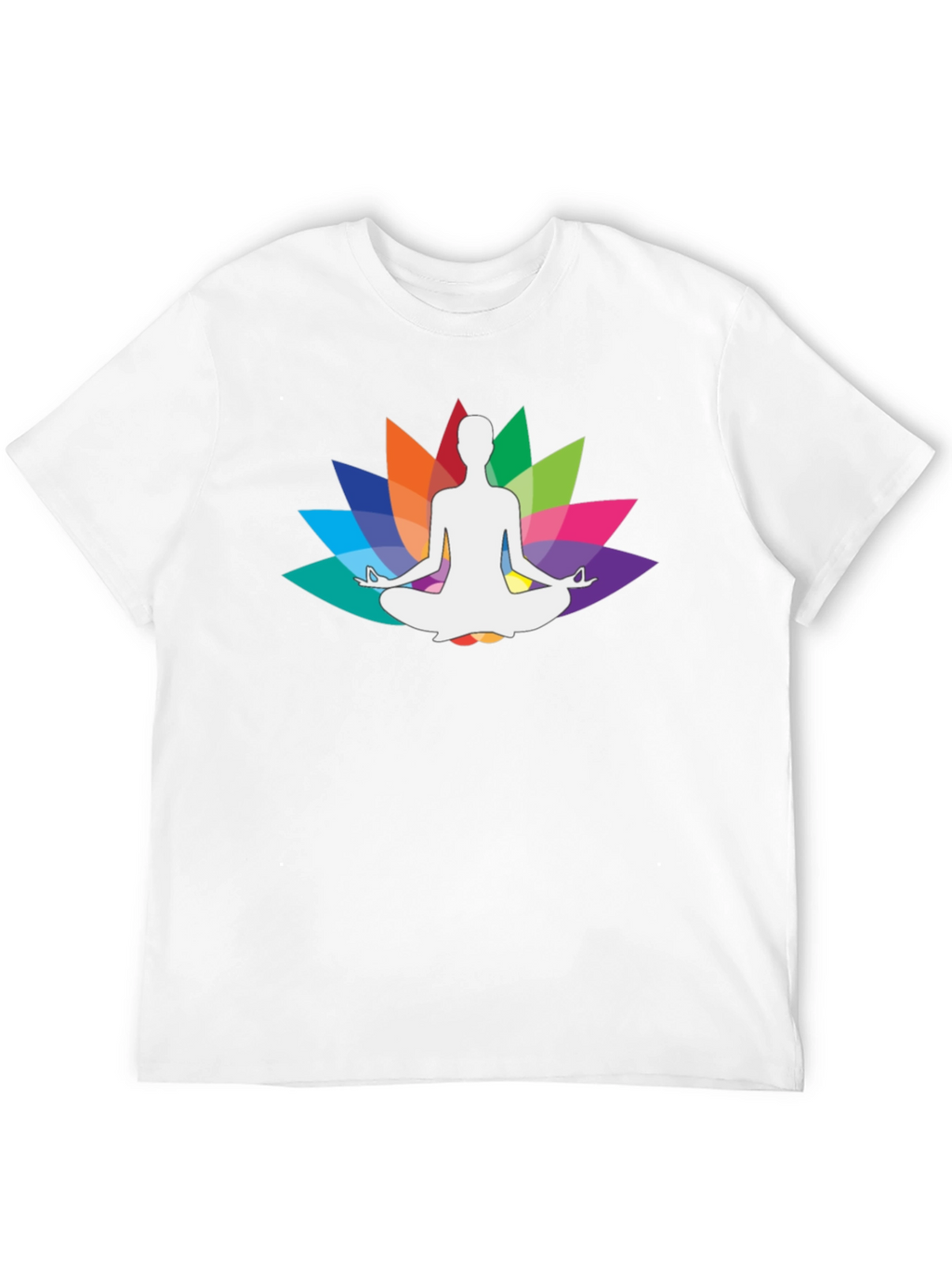 Yoga Lotus Meditation Graphic Tee