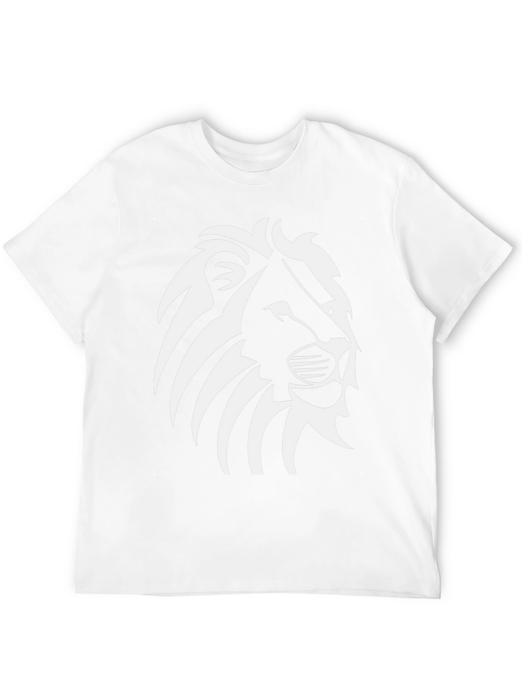 Lion Graphic Black T-Shirt - Bold Style