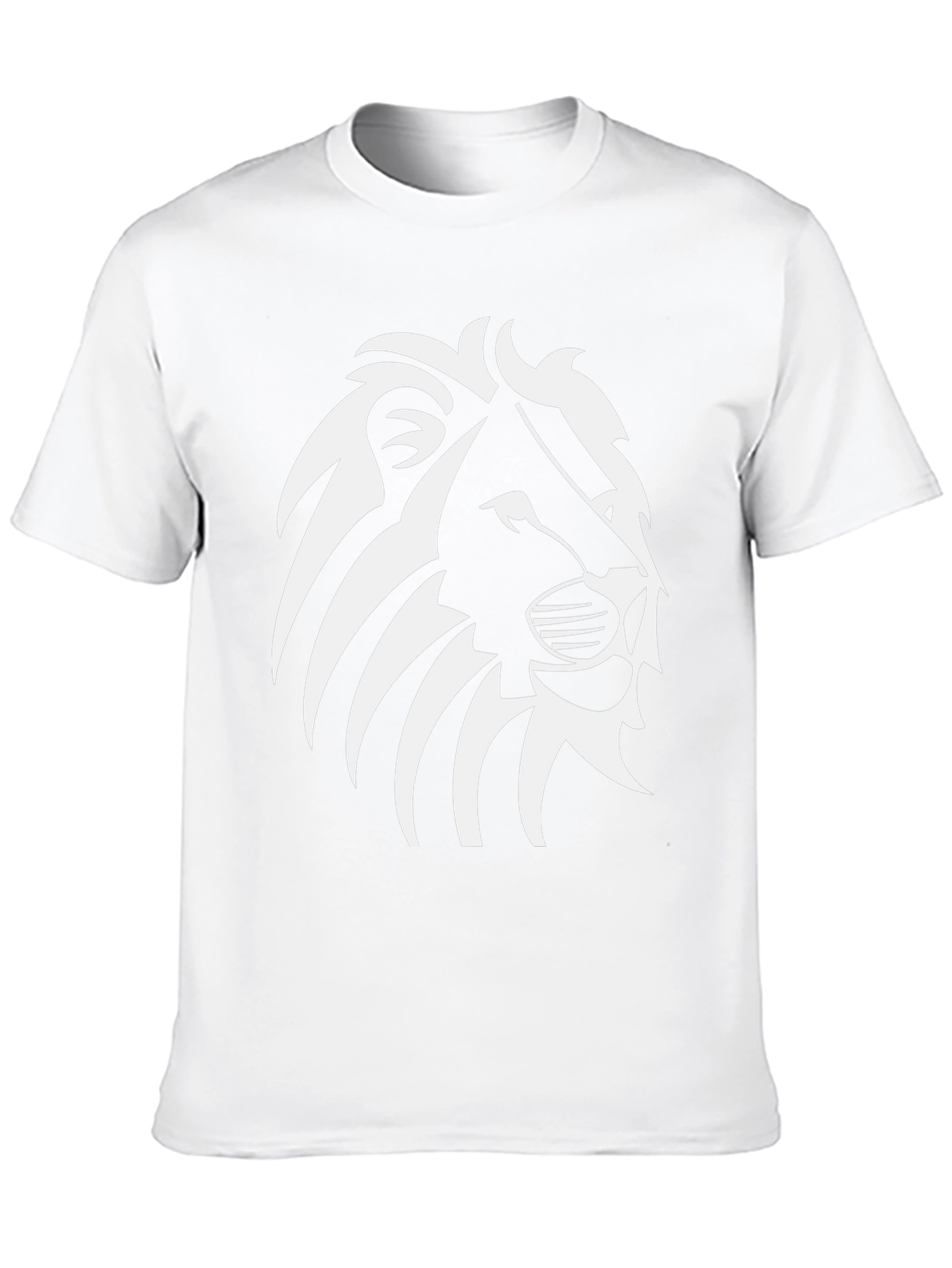 Lion Graphic Black T-Shirt - Bold Style