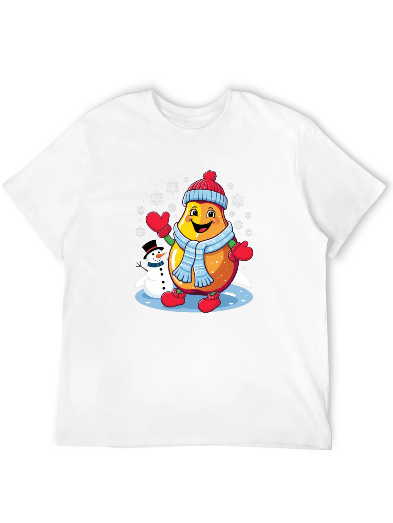 Winter Pear T-Shirt: Festive Fun!