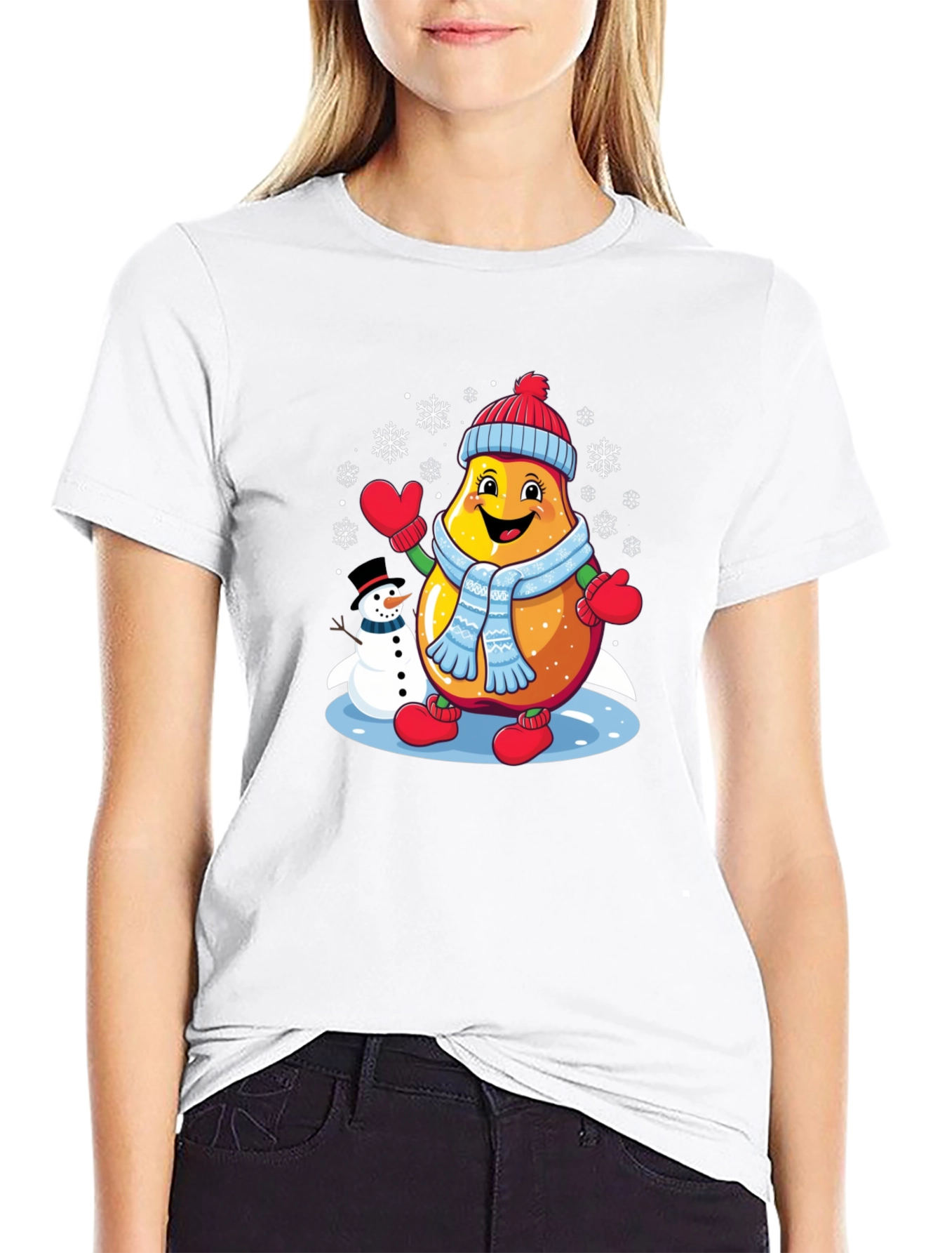 Winter Pear T-Shirt: Festive Fun!