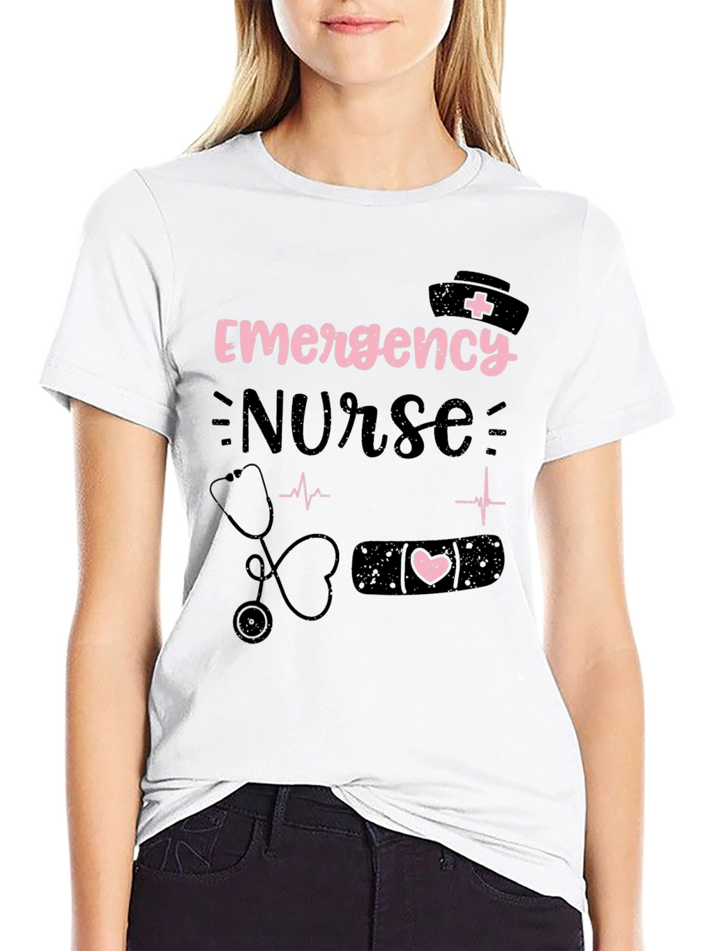 Emergency Nurse Graphic T-Shirt