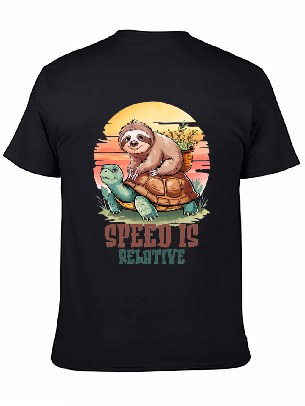 Sloth Turtle Speed is Relative T-Shirt